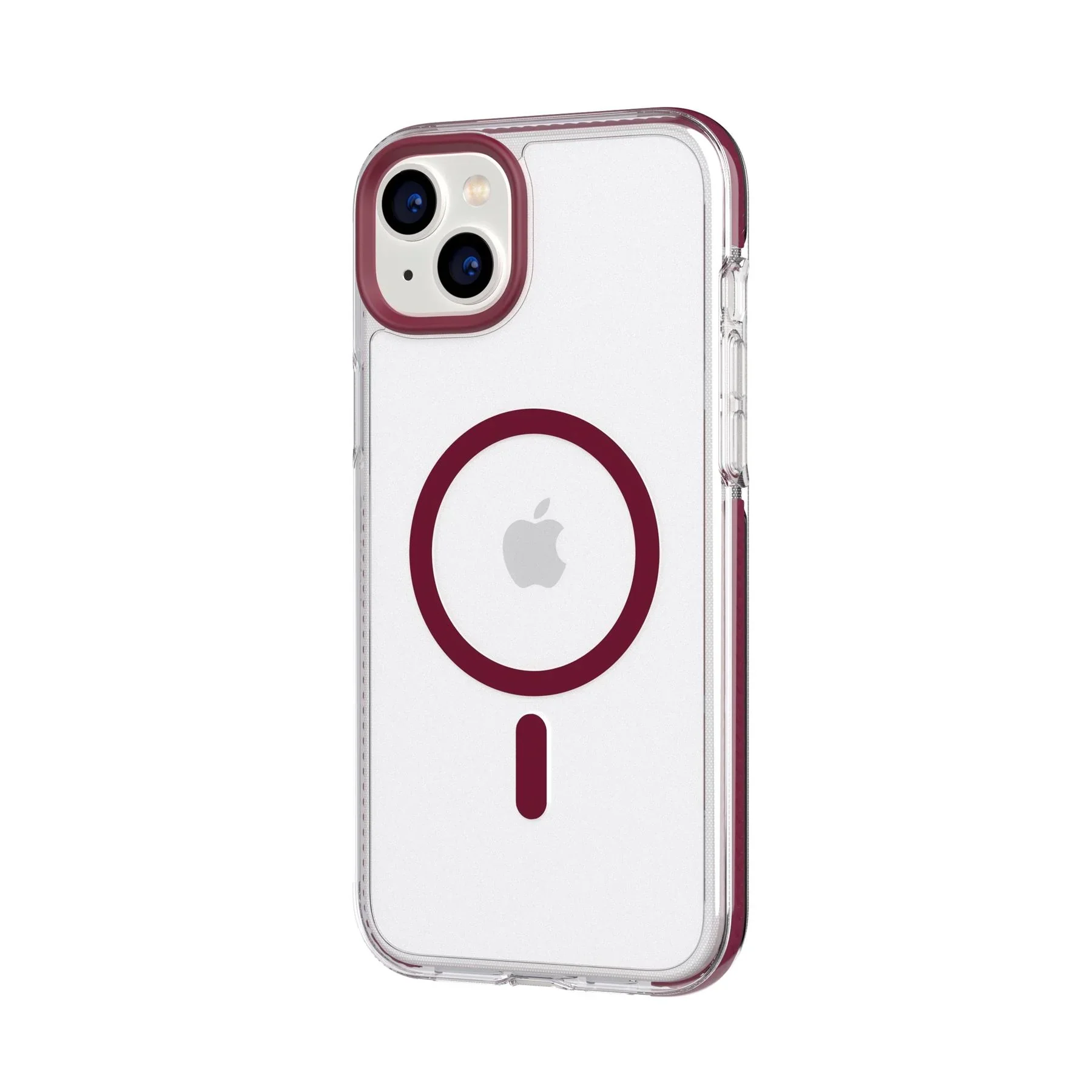 Tech21 Evo Crystal MagSafe voor iPhone 14 Plus - Bordeaux - Image 5