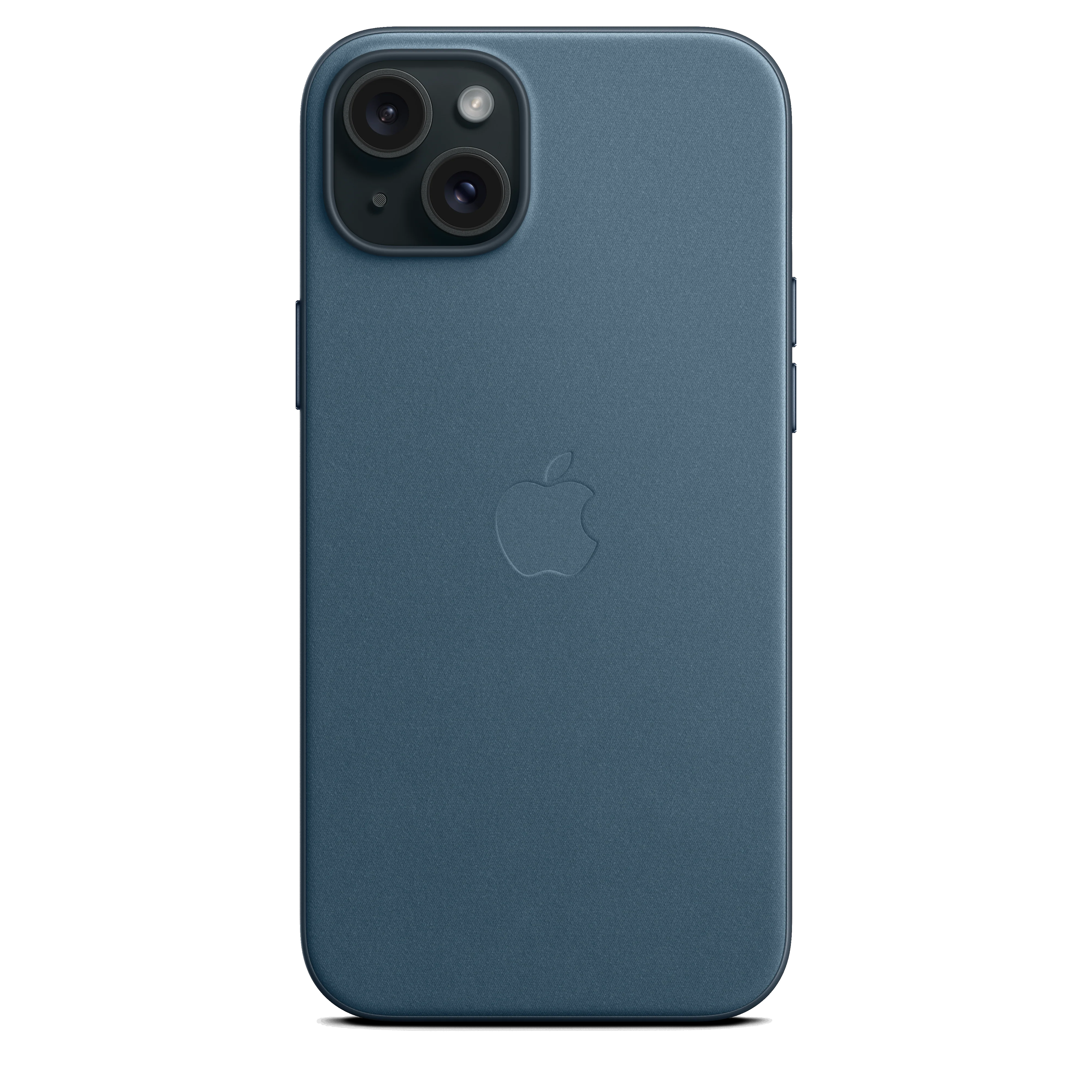 EOL FineWoven hoesje met MagSafe voor iPhone 15 Plus - Oceaanblauw - Image 5