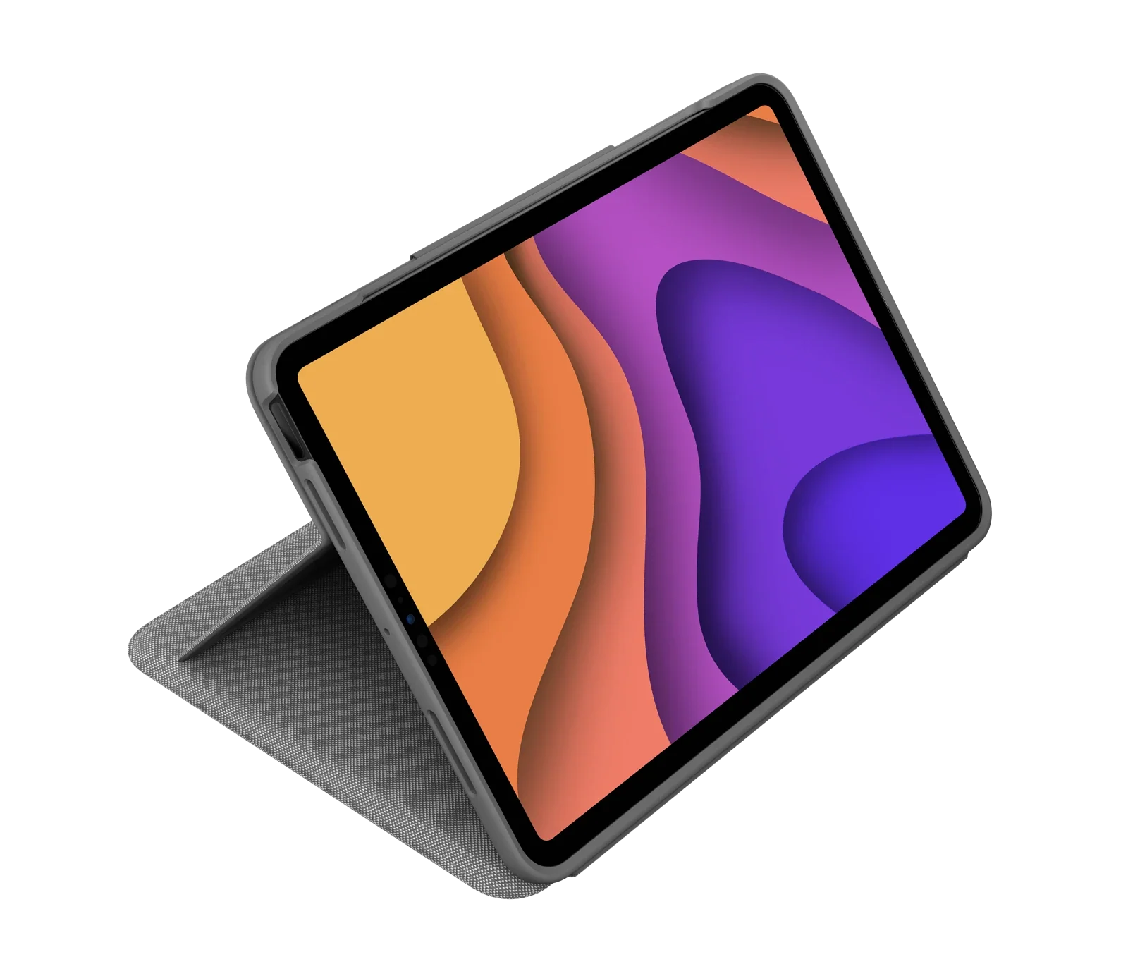 Logitech Folio Touch - Keyboard Folio voor 11-inch iPad Air (M4/M3/M2/5e gen.) - FR (Azerty) - Oxford Grey - Image 2