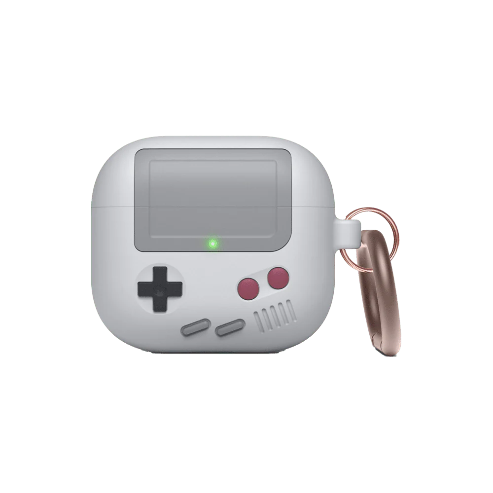 EOL Elago Gameboy Hang Case voor AirPods (3e gen.) - Lichtgrijs