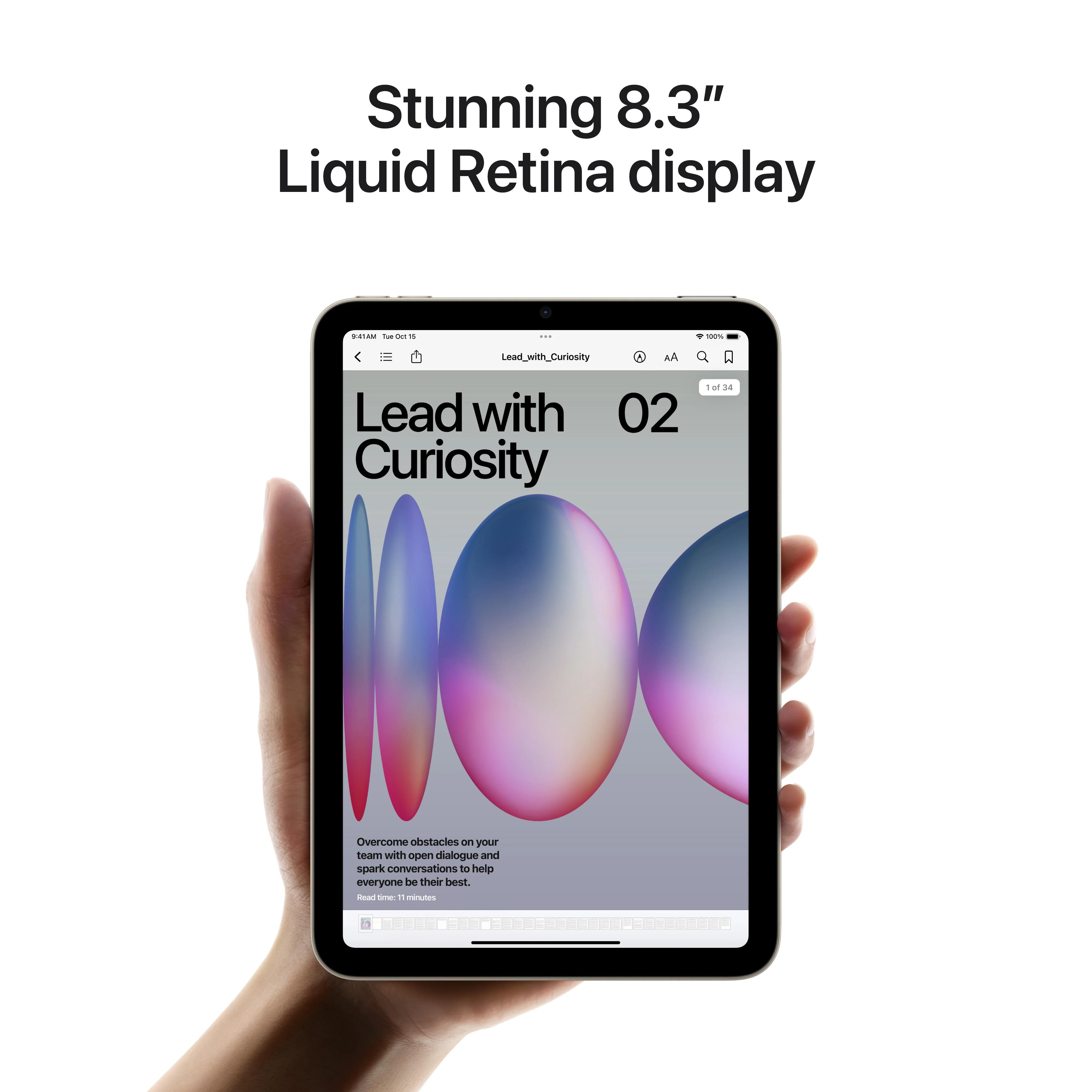 iPad mini Wi-Fi 128 GB - Paars (A17 Pro) - Image 5