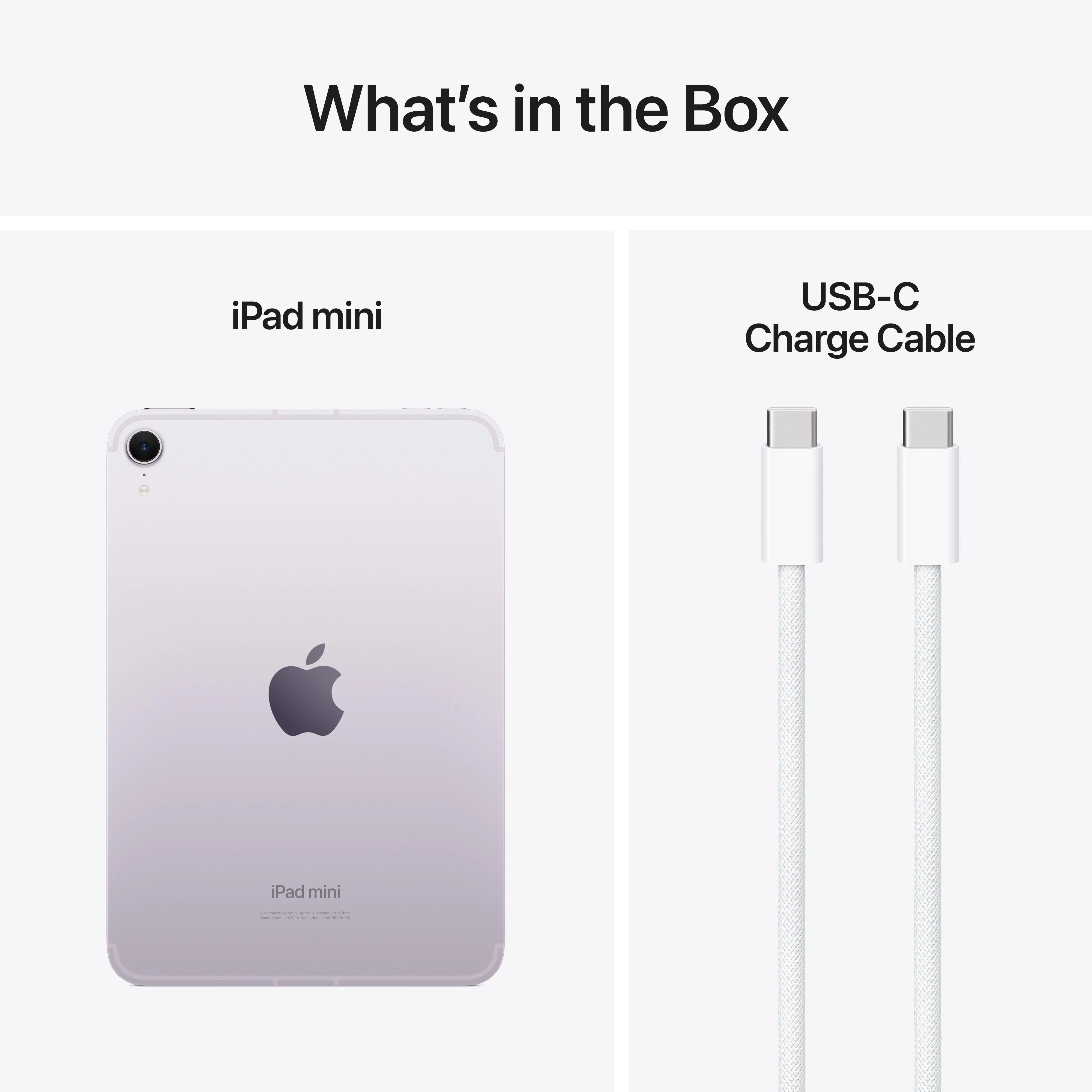 iPad mini Wi-Fi + Cellular 256 GB - Paars (A17 Pro) - Image 10