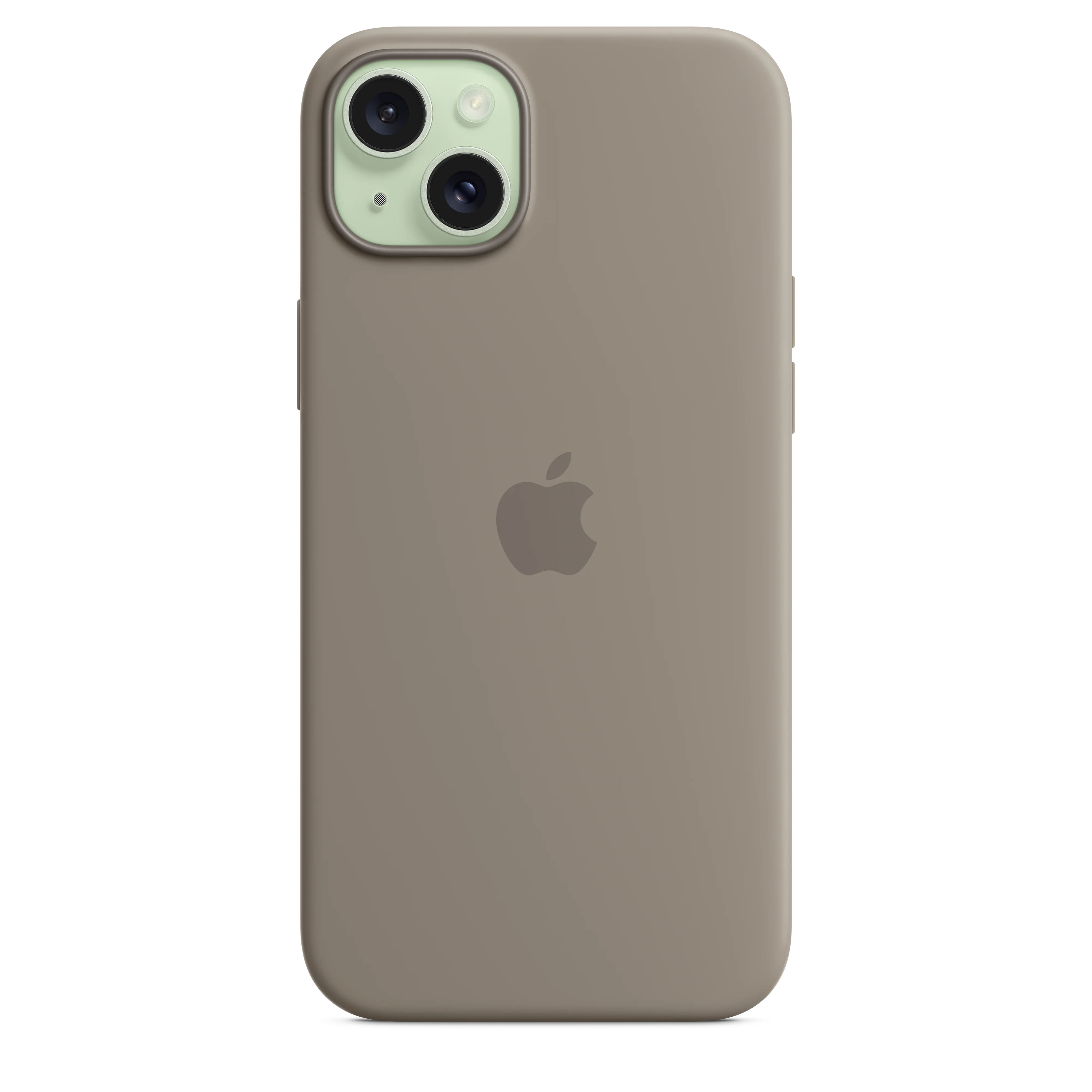 EOL Siliconenhoesje met MagSafe voor iPhone 15 Plus - Klei - Image 4