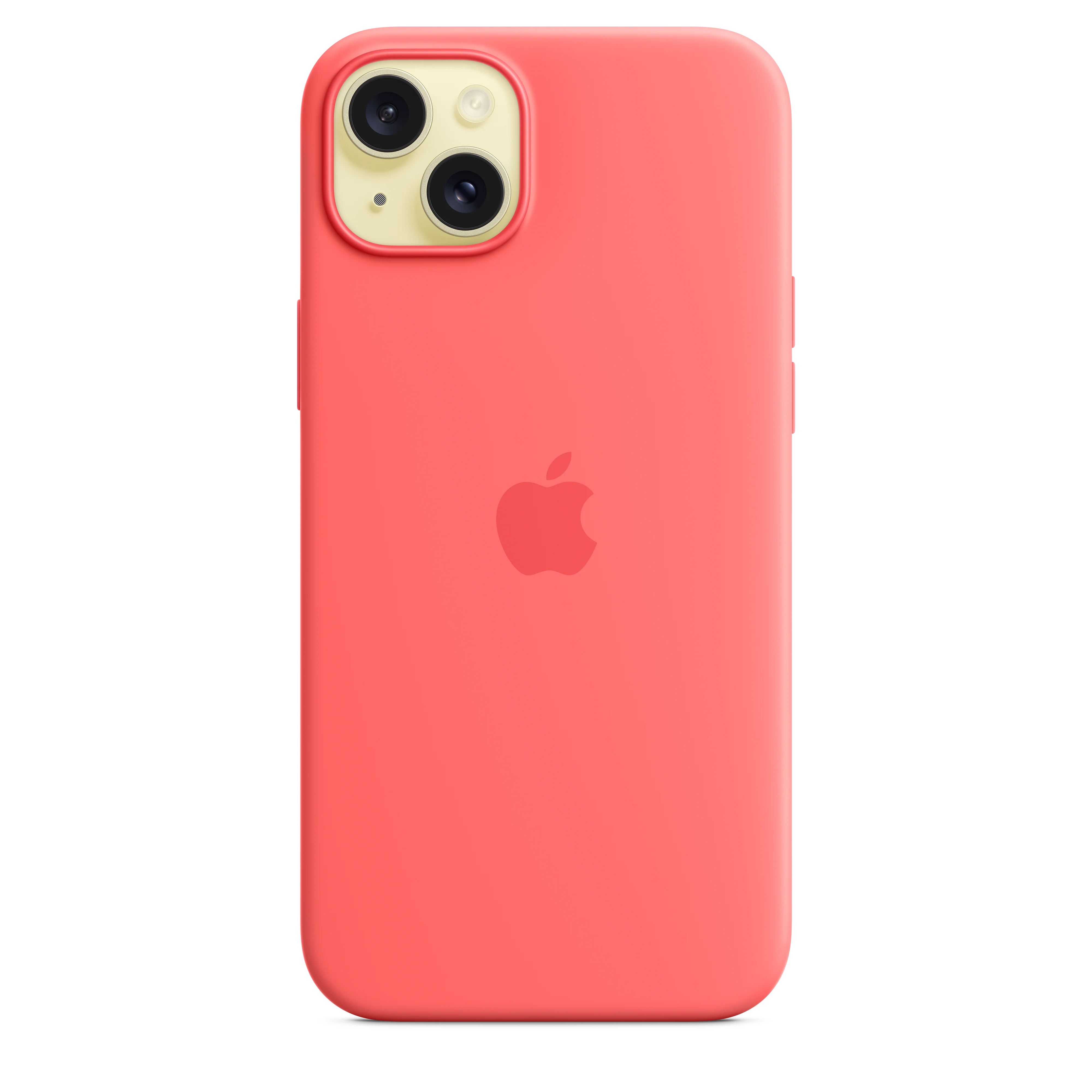 Siliconenhoesje met MagSafe voor iPhone 15 Plus - Guave - Image 3