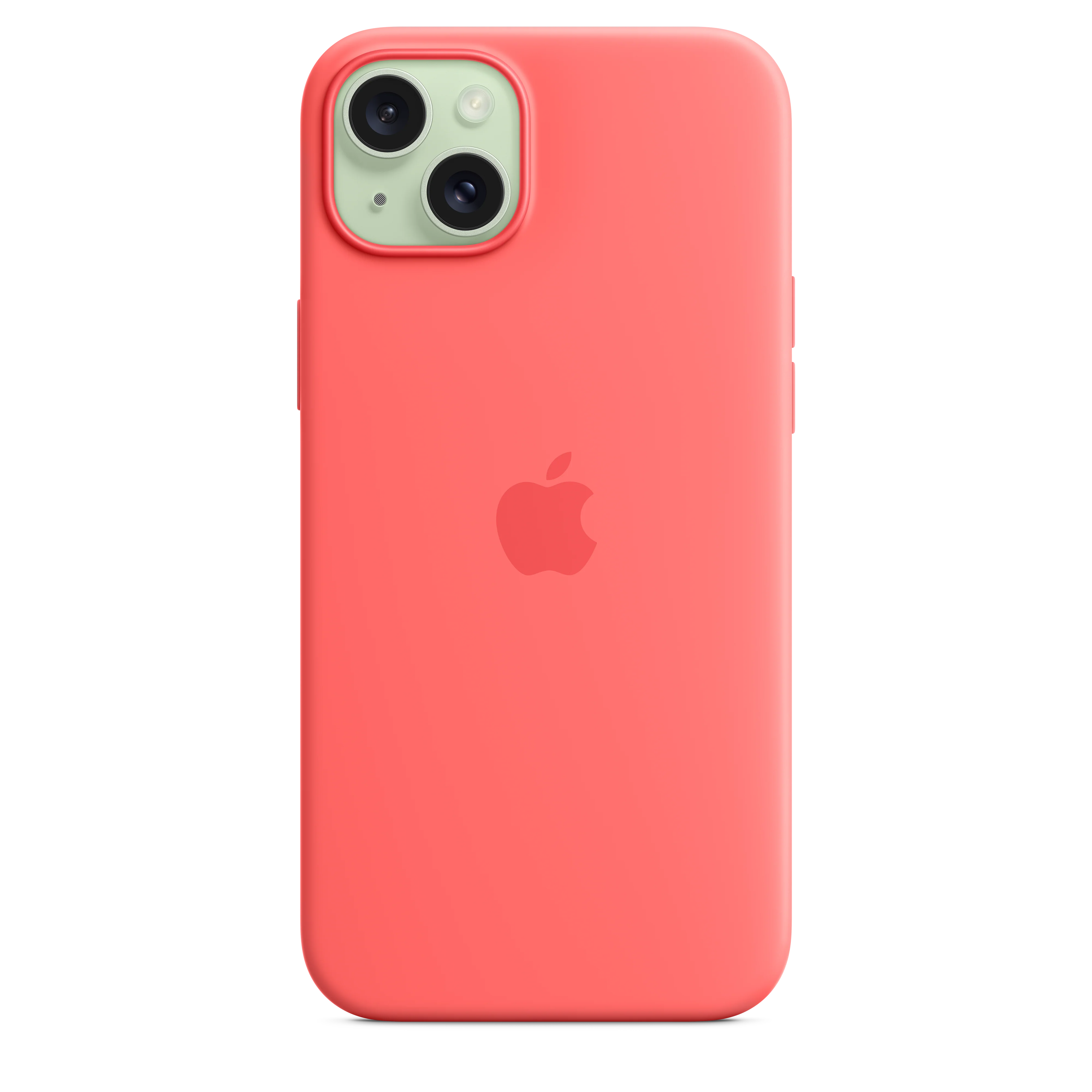 Siliconenhoesje met MagSafe voor iPhone 15 Plus - Guave - Image 4
