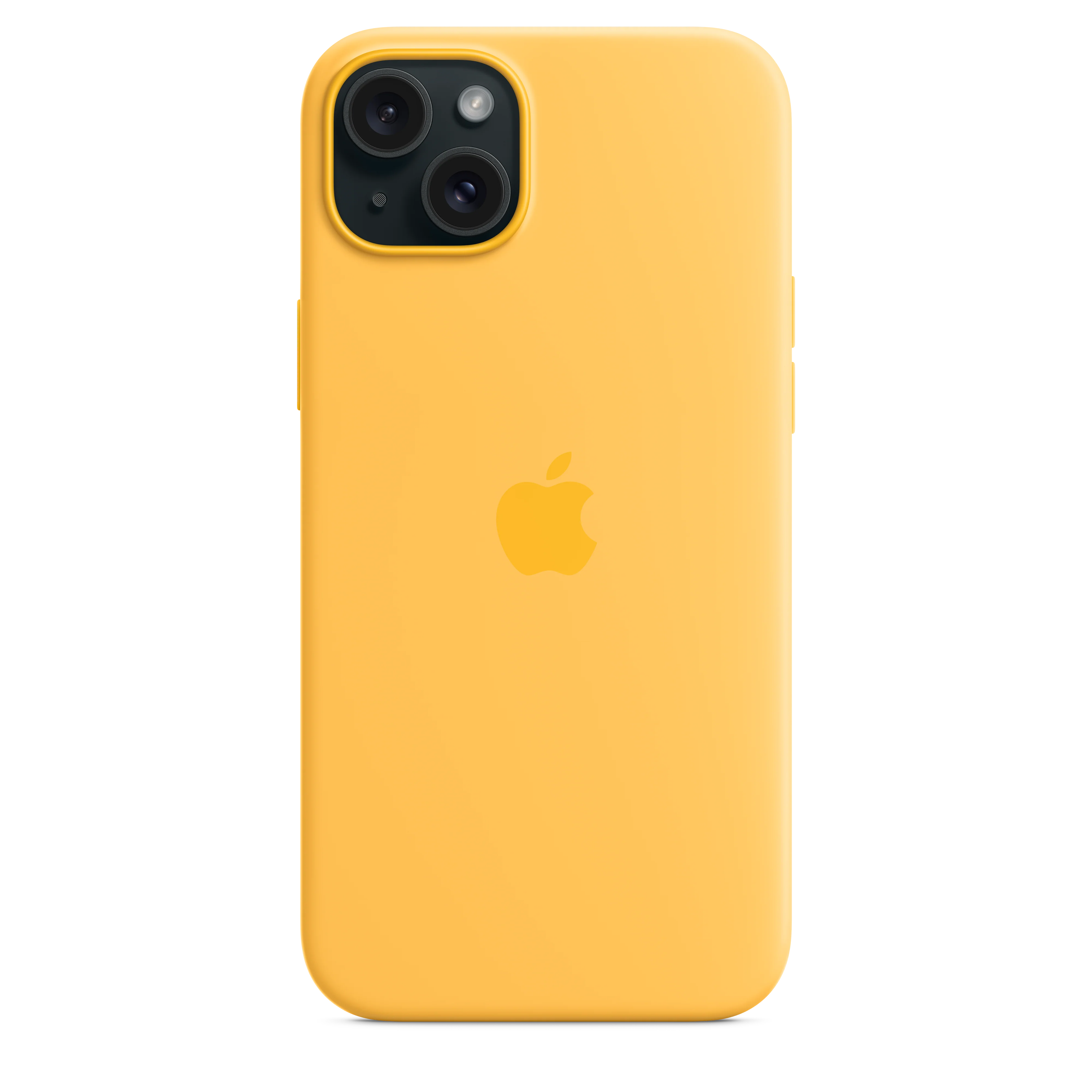 Siliconenhoesje met MagSafe voor iPhone 15 Plus - Zonnig geel - Image 5