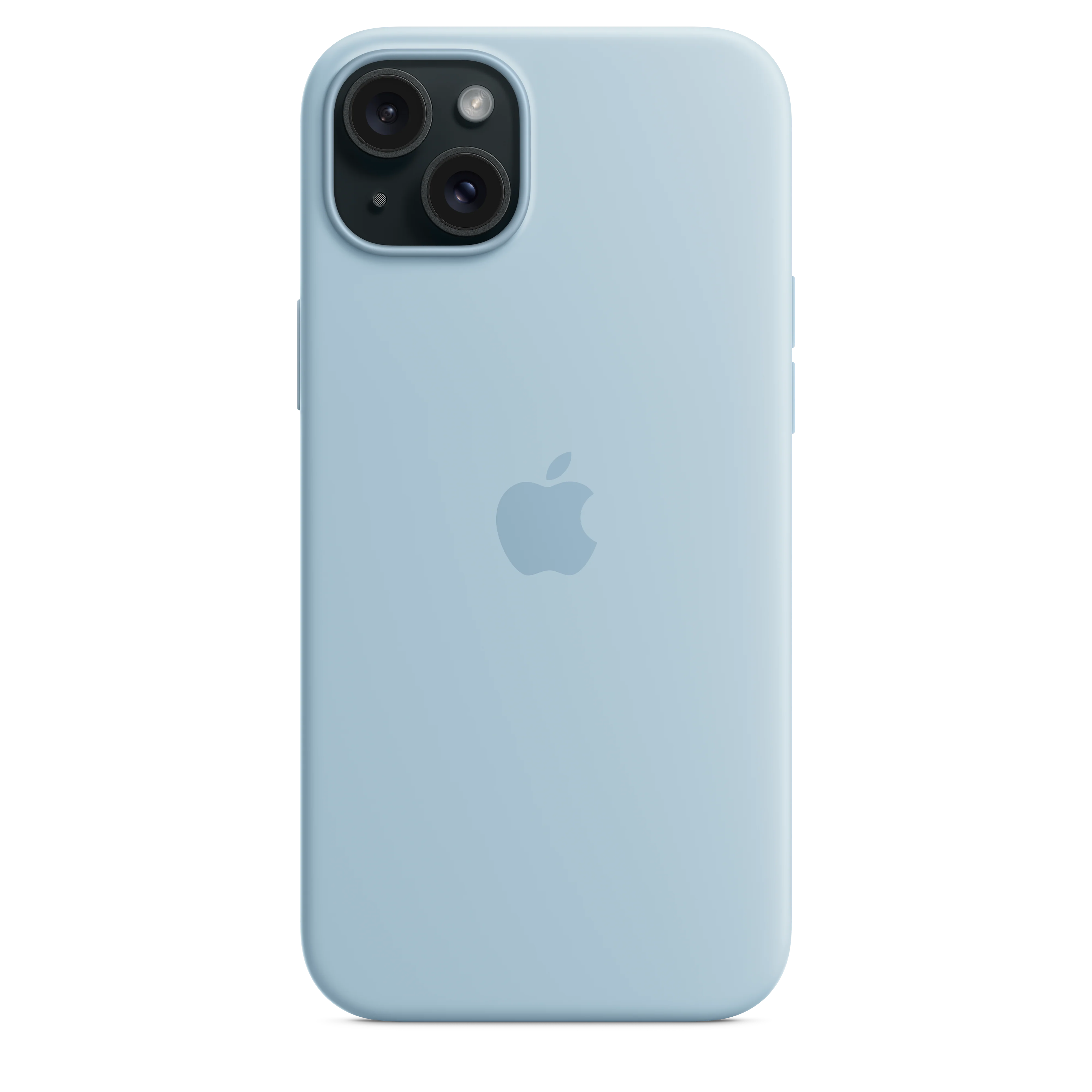 Siliconenhoesje met MagSafe voor iPhone 15 Plus - Lichtblauw - Image 5
