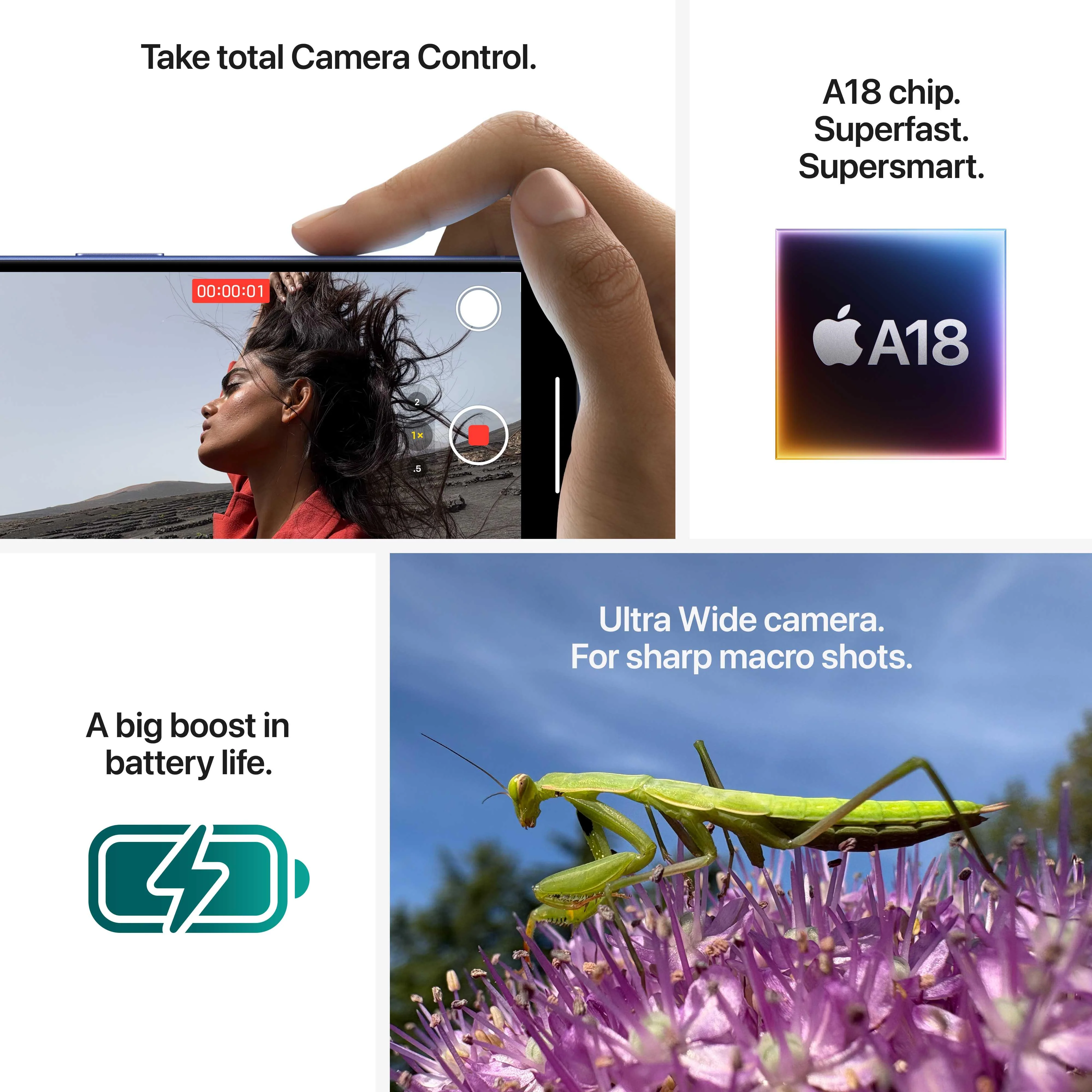 iPhone 16 128 GB Wit - Image 8
