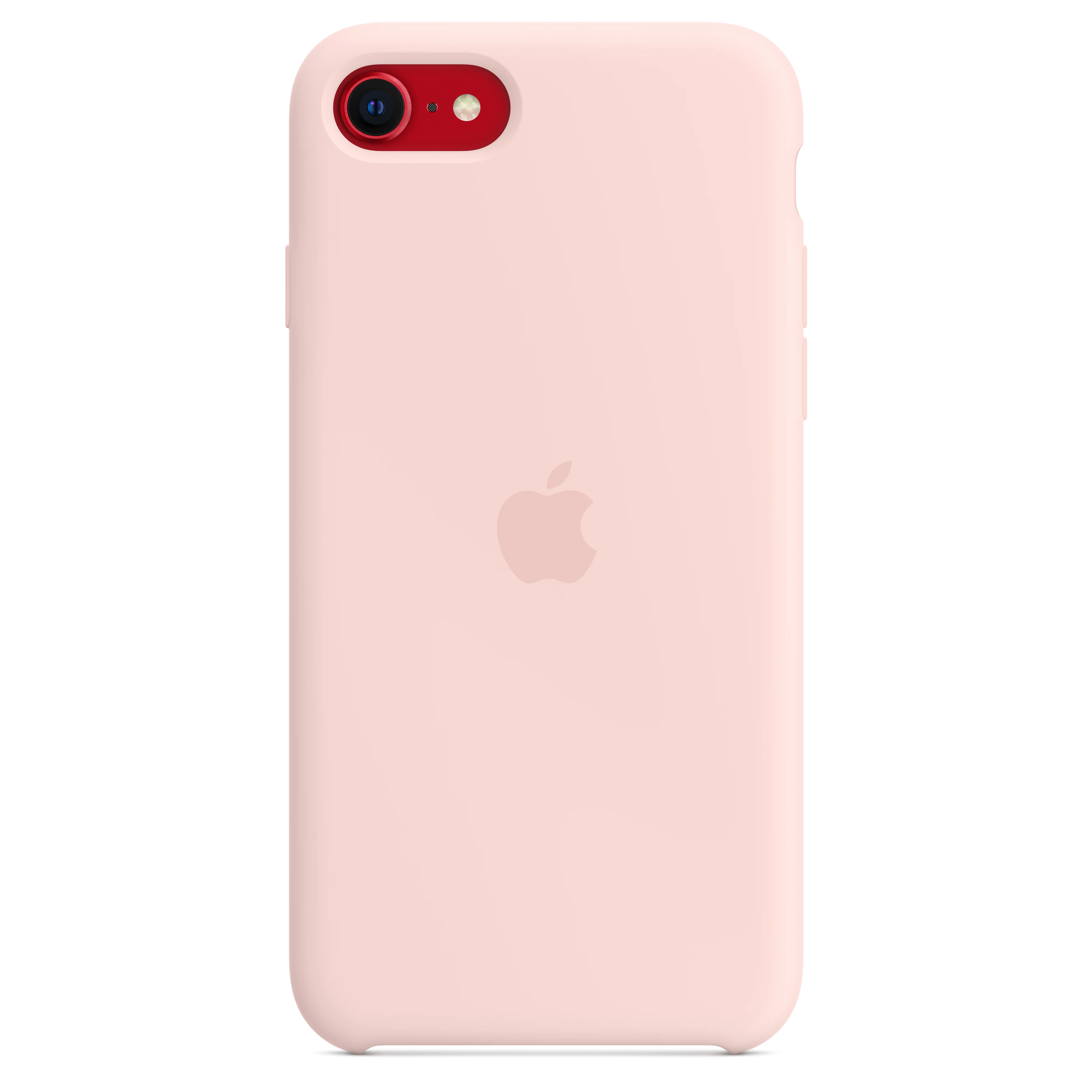 Siliconenhoesje voor iPhone SE - Kalkroze - Image 3