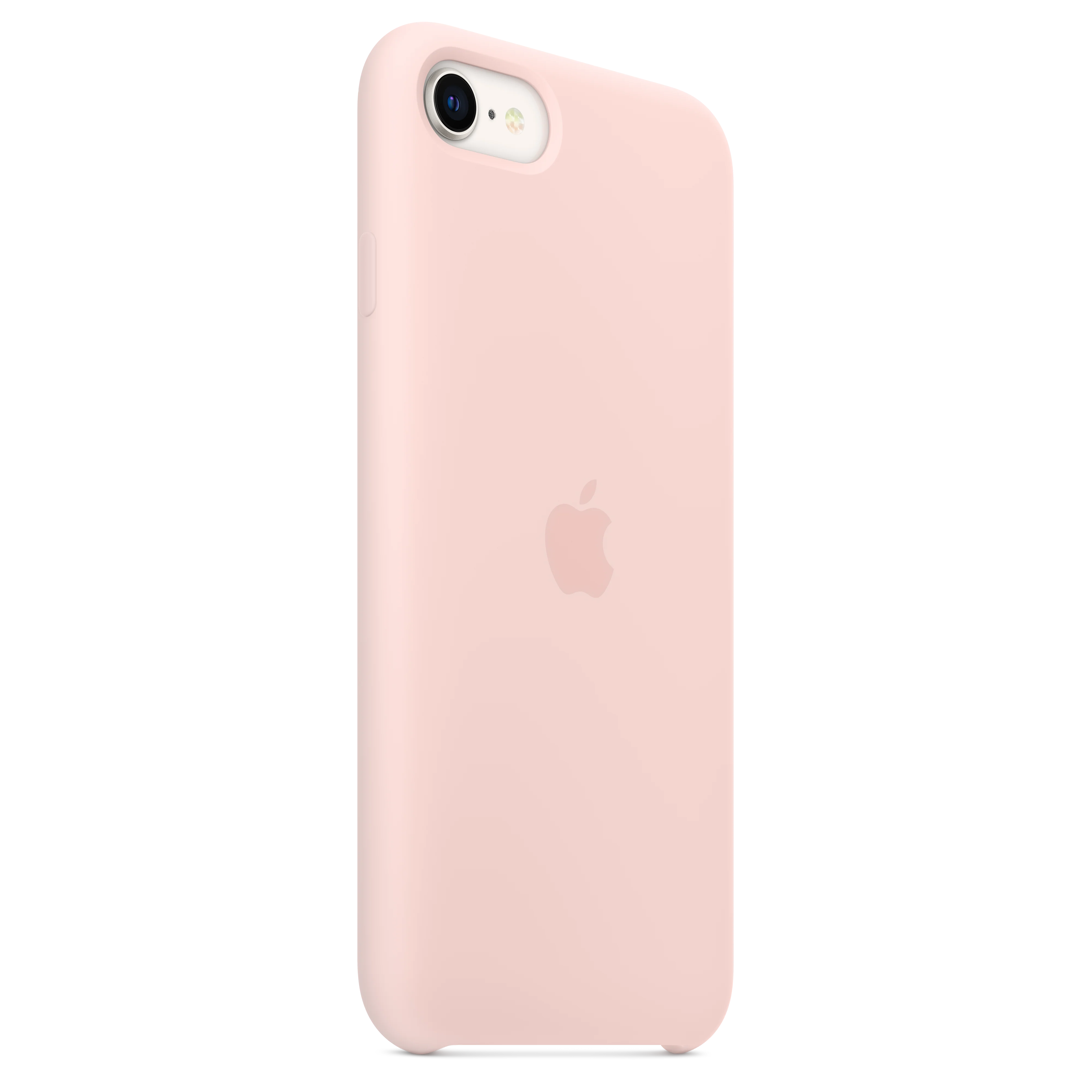 Siliconenhoesje voor iPhone SE - Kalkroze - Image 4