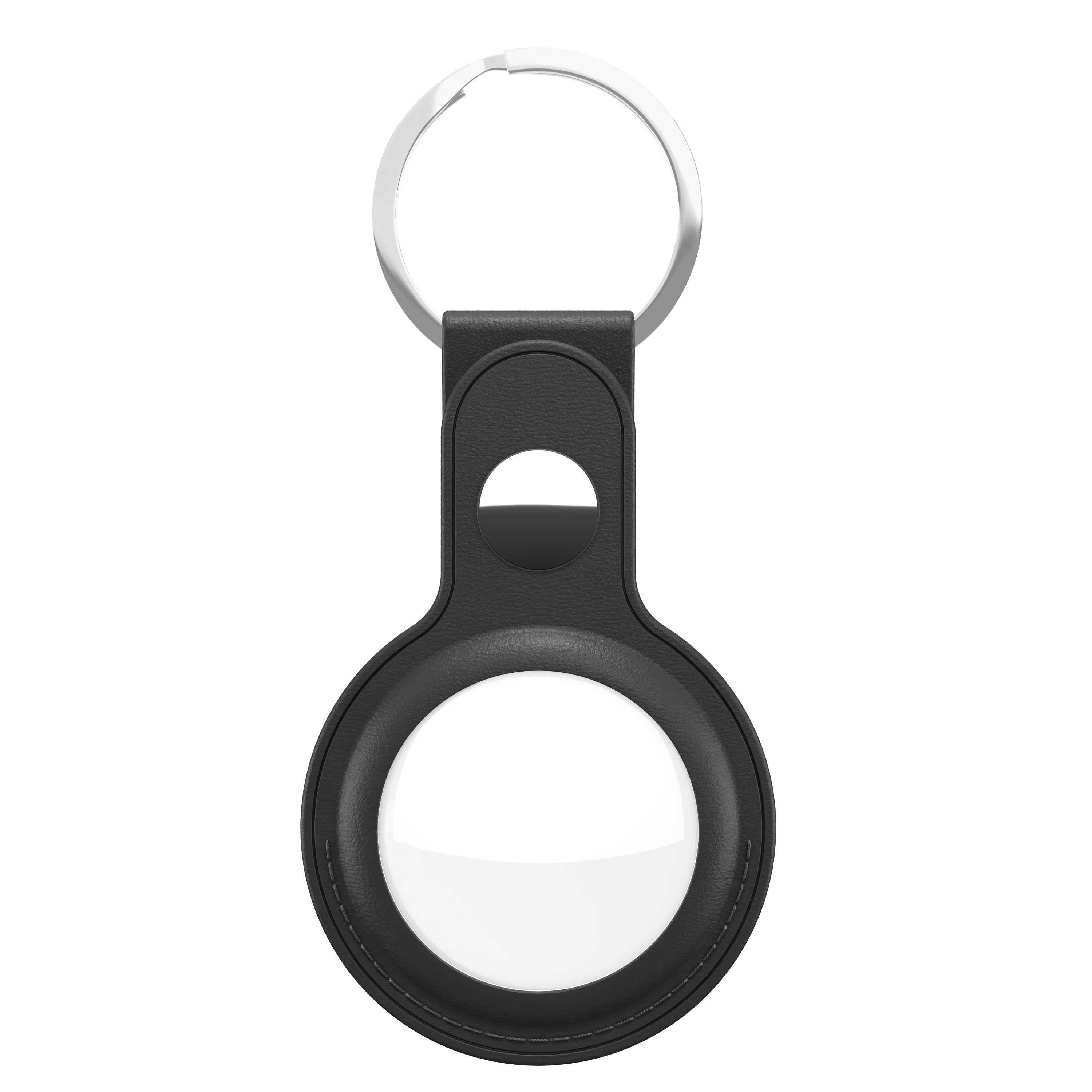 KeyBudz AirTag-sleutelhanger - Zwart