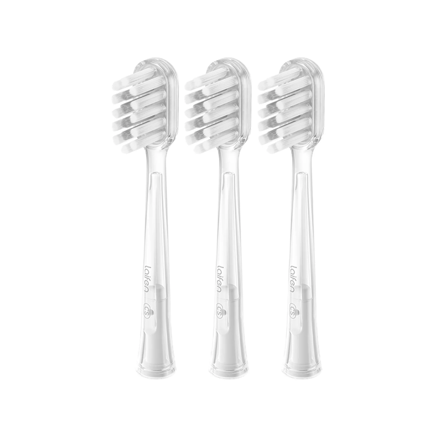 EOL Laifen Wave Opzetborstels - Tandvleesverzorging (3 pack) - Transparant