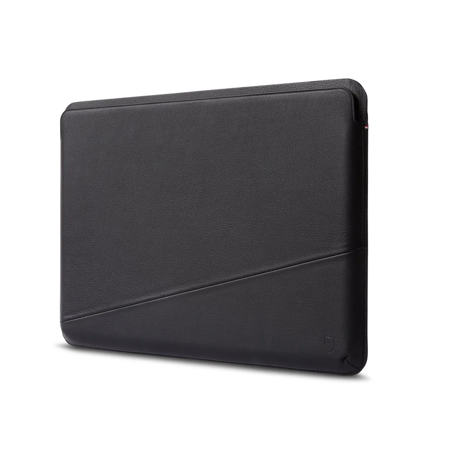 EOL Decoded Leren frame sleeve voor MacBook 13-inch - Zwart - Image 3