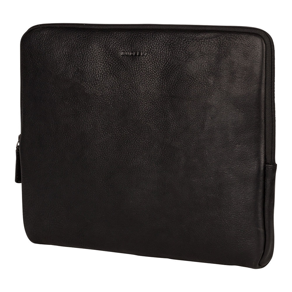 Burkely Leren hoes voor MacBook 13-inch - Antique Avery - Zwart - Image 3