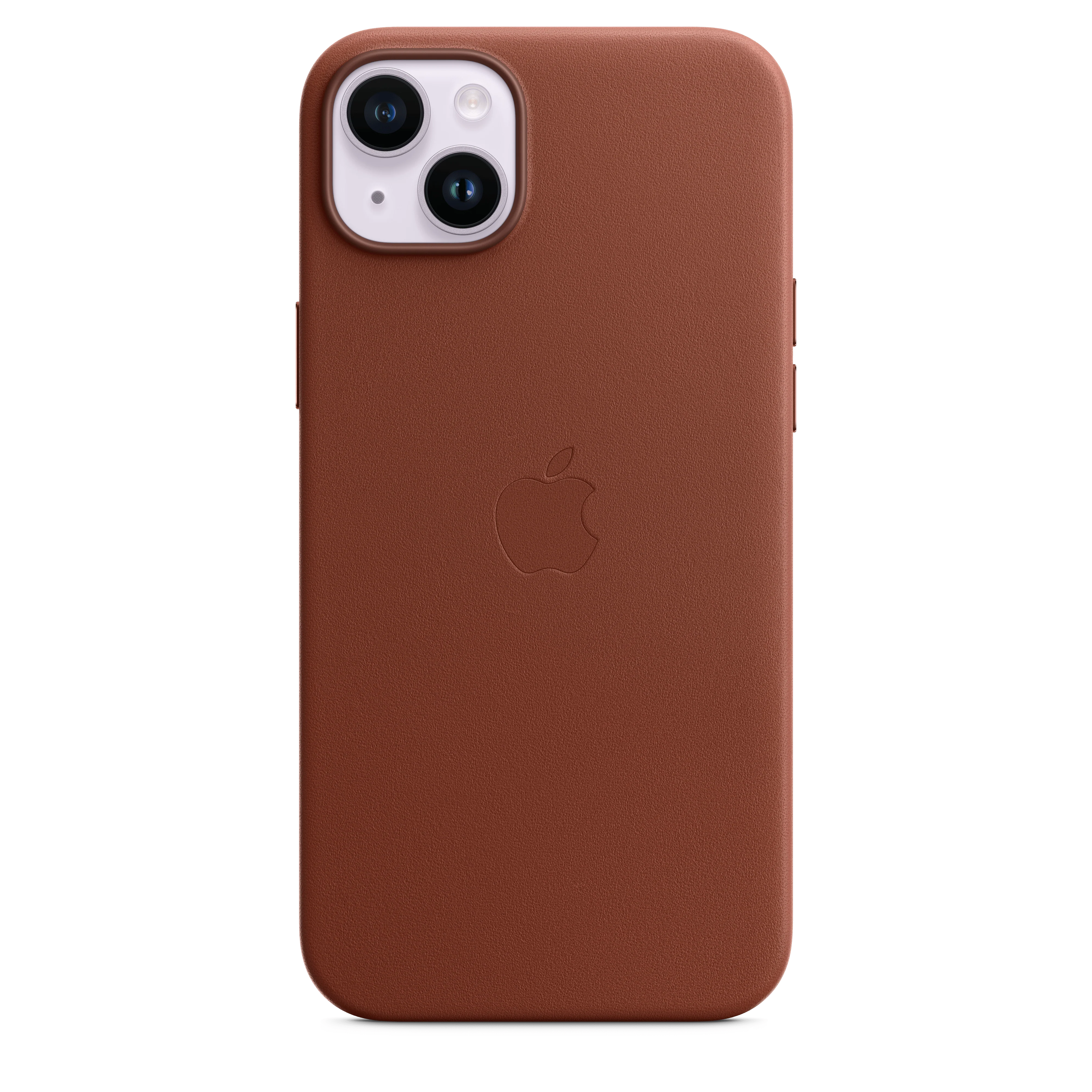 EOL Leren hoesje met MagSafe voor iPhone 14 Plus - Omber - Image 3