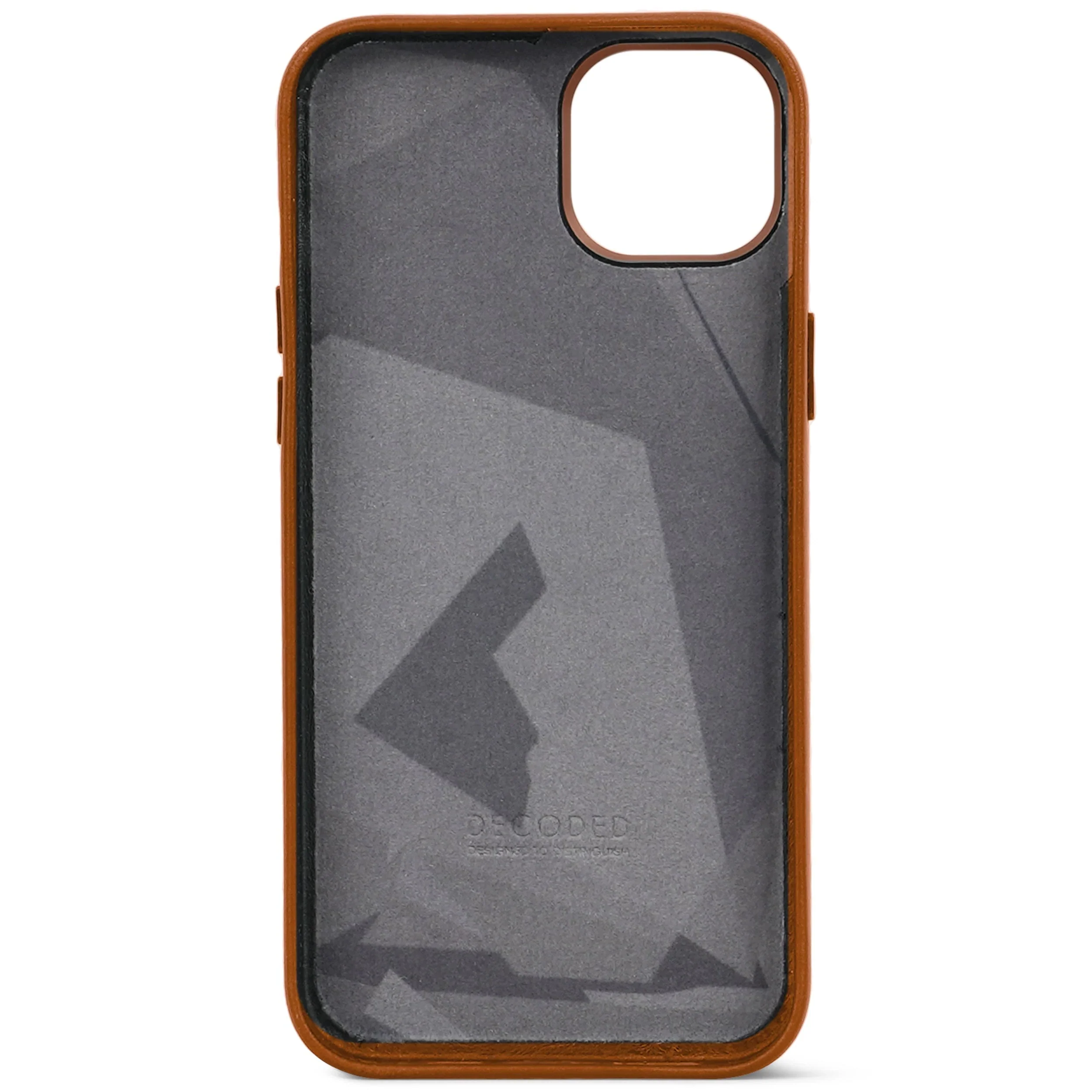EOL Decoded Leren hoesje voor iPhone 15 Plus - Bruin - Image 2