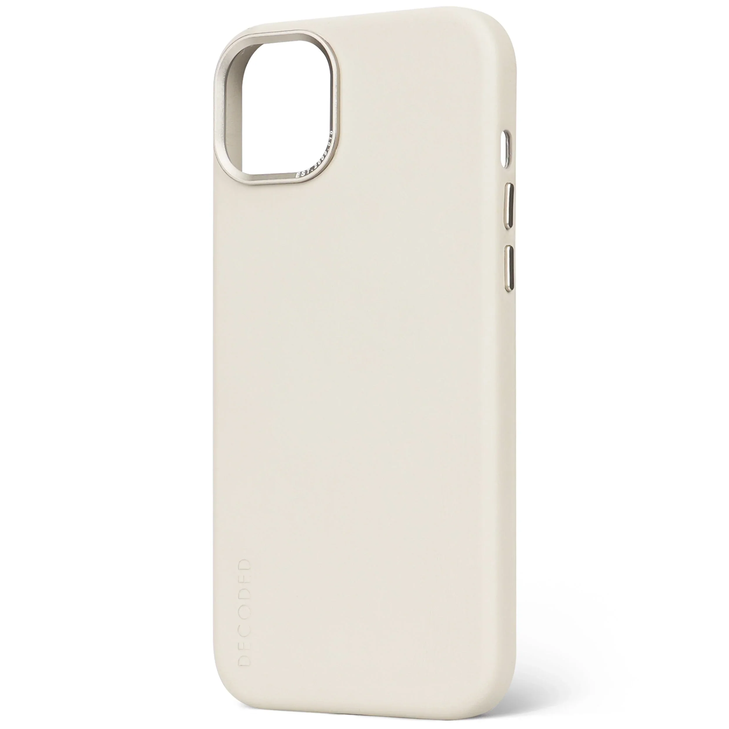 EOL Decoded Leren hoesje voor iPhone 15 Plus - Klei - Image 4