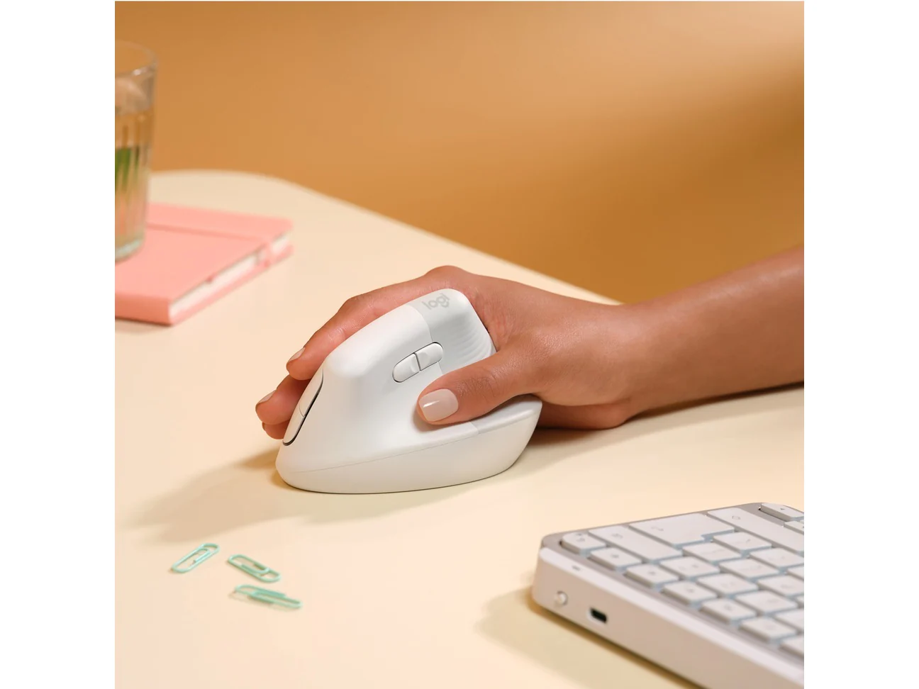 Logitech Lift voor Mac - Verticale Ergonomische Muis - Image 7