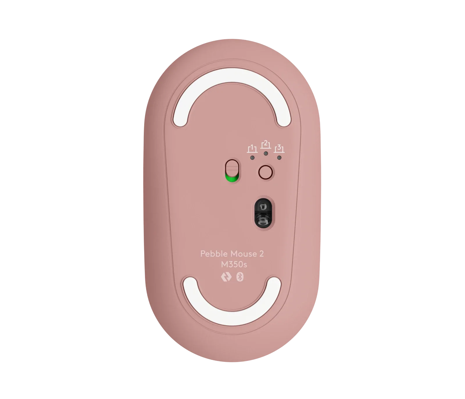 Logitech Pebble Mouse 2 M350s  - Bluetooth - Roze - Image 4