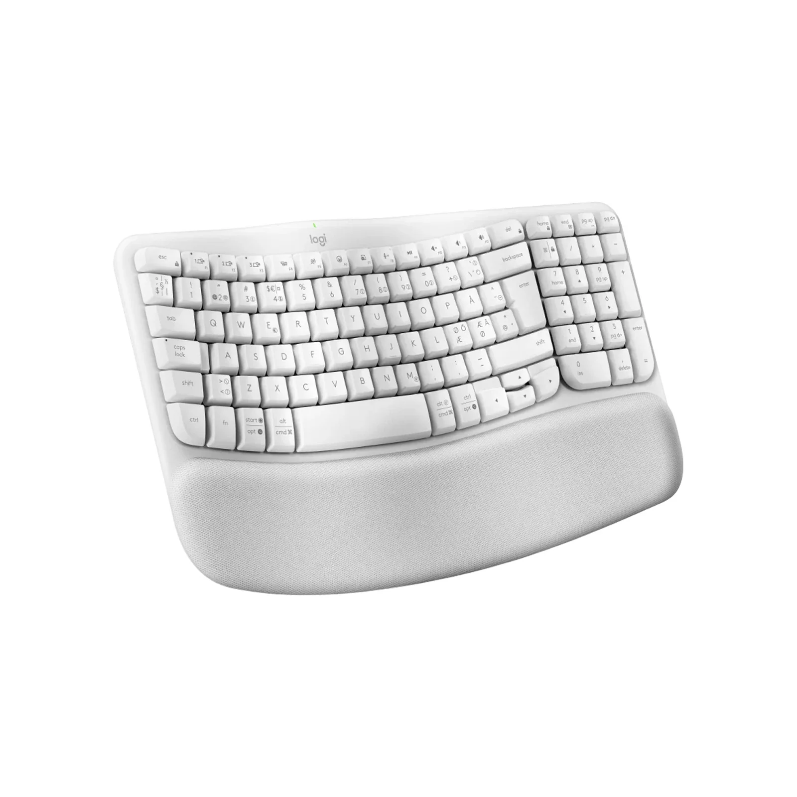 Logitech Wave Keys - Draadloos Ergonomisch Toetsenbord - Frans (Azerty) - Image 2