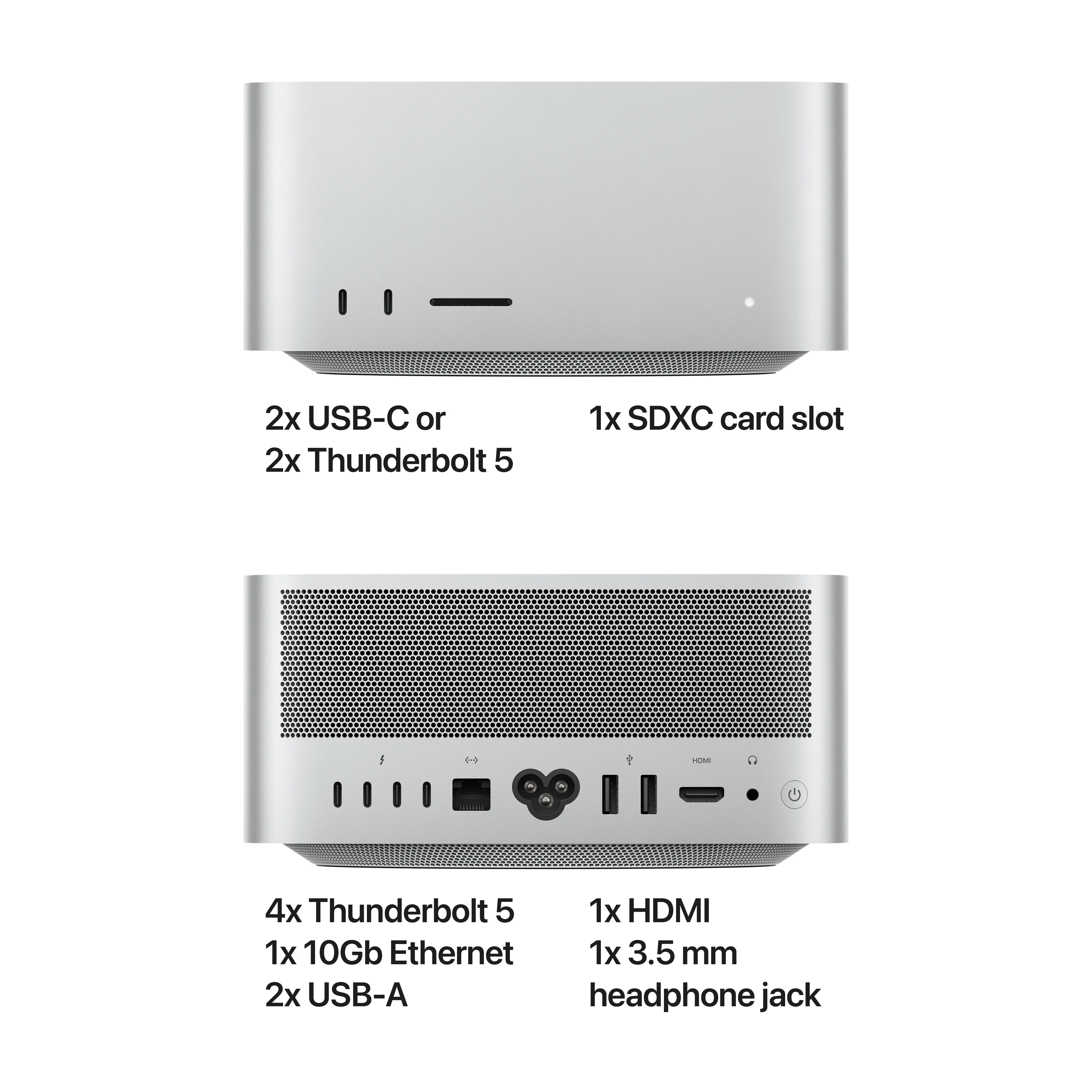 Mac Studio: Apple M3 Ultra met 28-core CPU en 60-core GPU, 96 GB, 1 TB SSD - Image 5