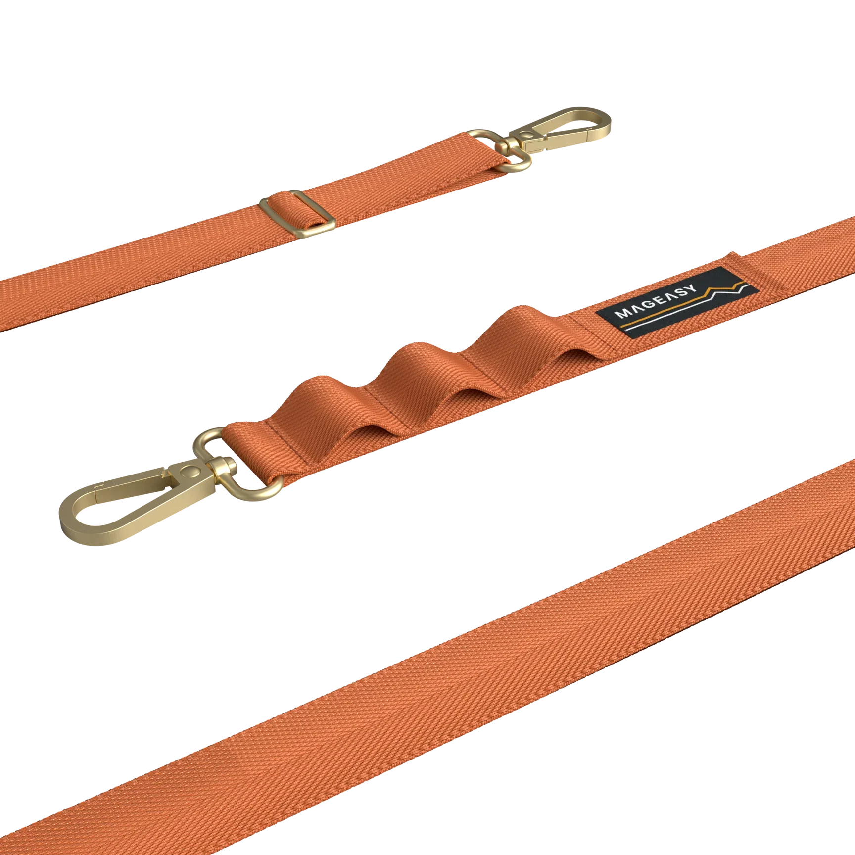 MagEasy Lanyard Strap 20mm - Orange - Image 2