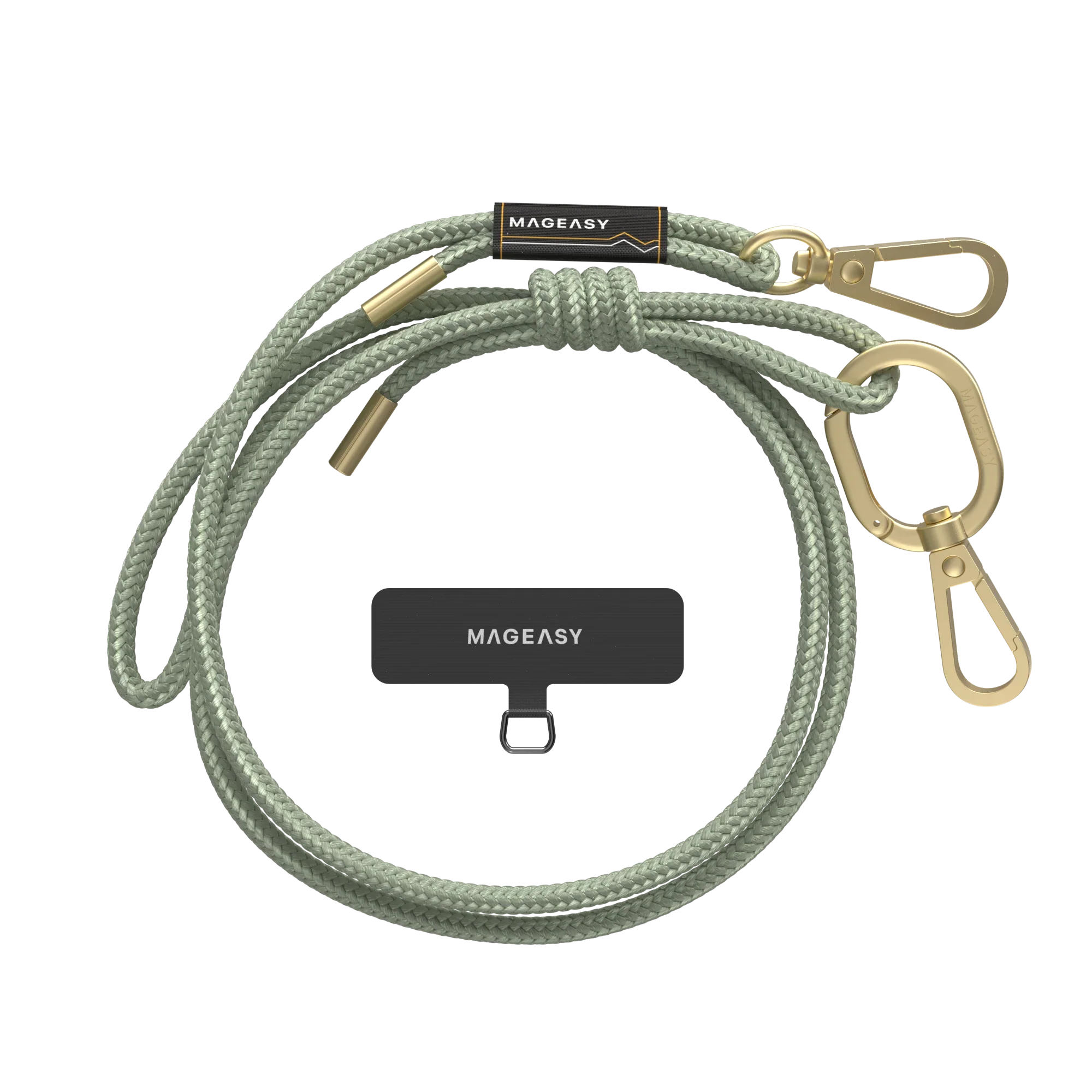 MagEasy Lanyard Strap 6mm - Sage Green - Image 2