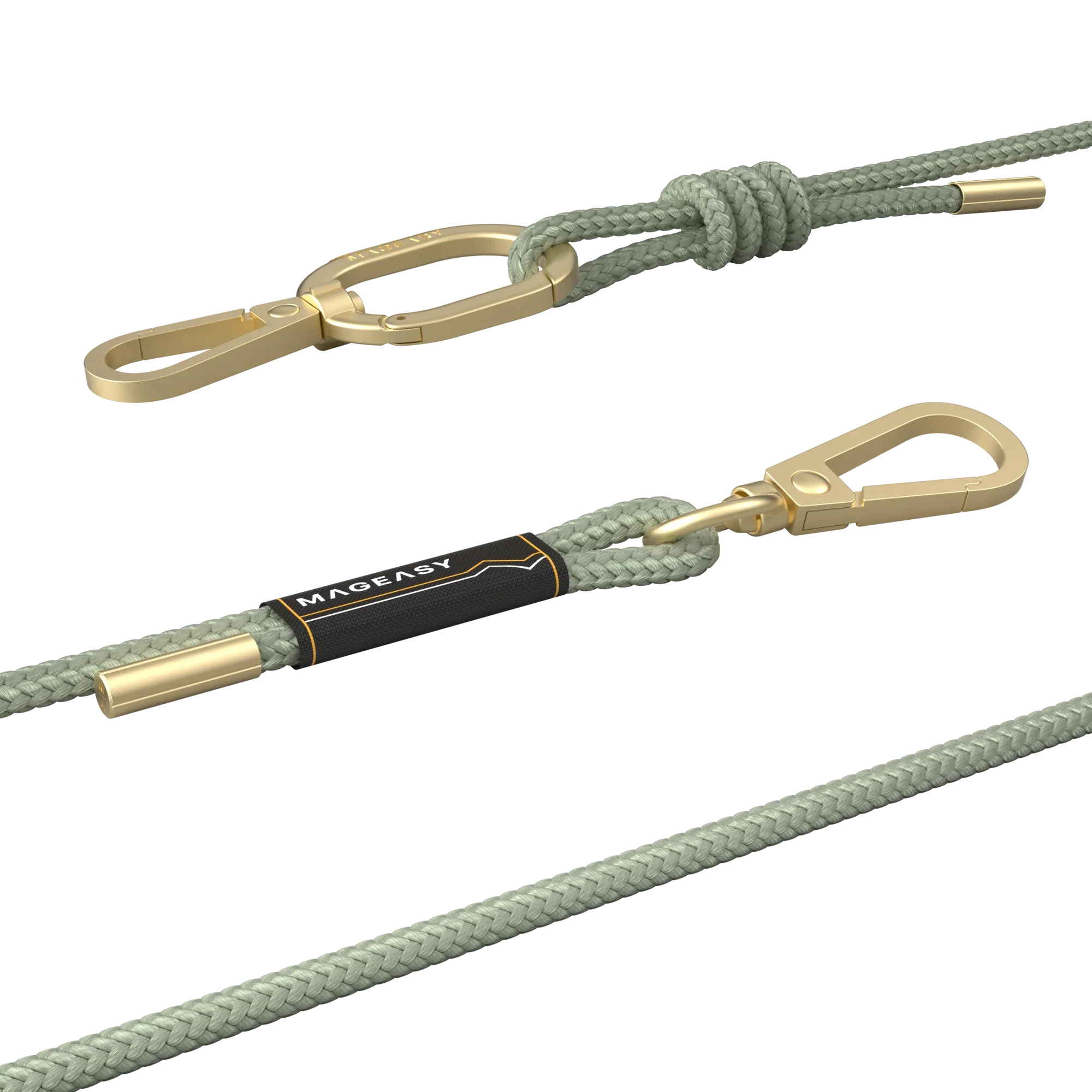 MagEasy Lanyard Strap 6mm - Sage Green - Image 3