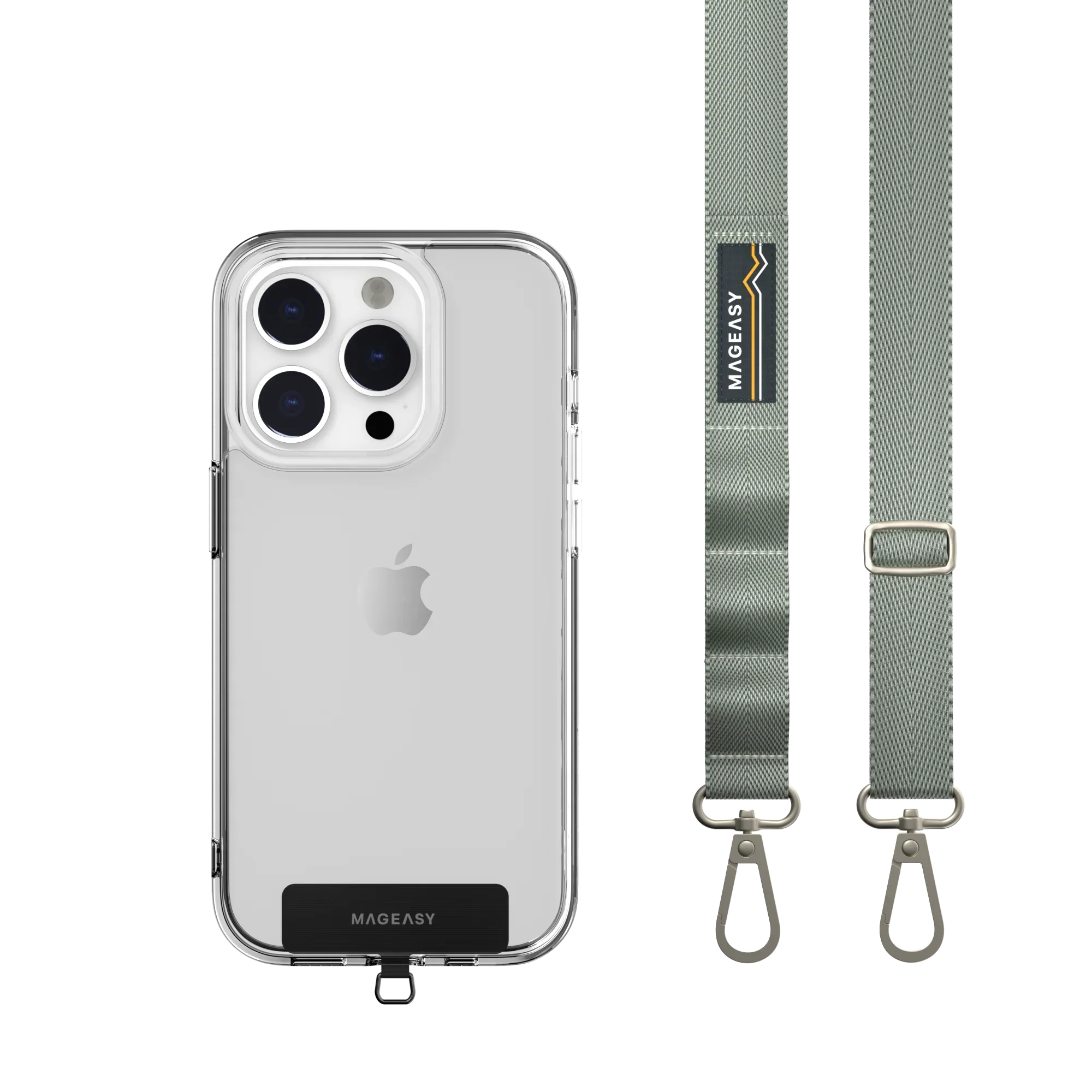 MagEasy Lanyard Strap 20mm - Misty Blue