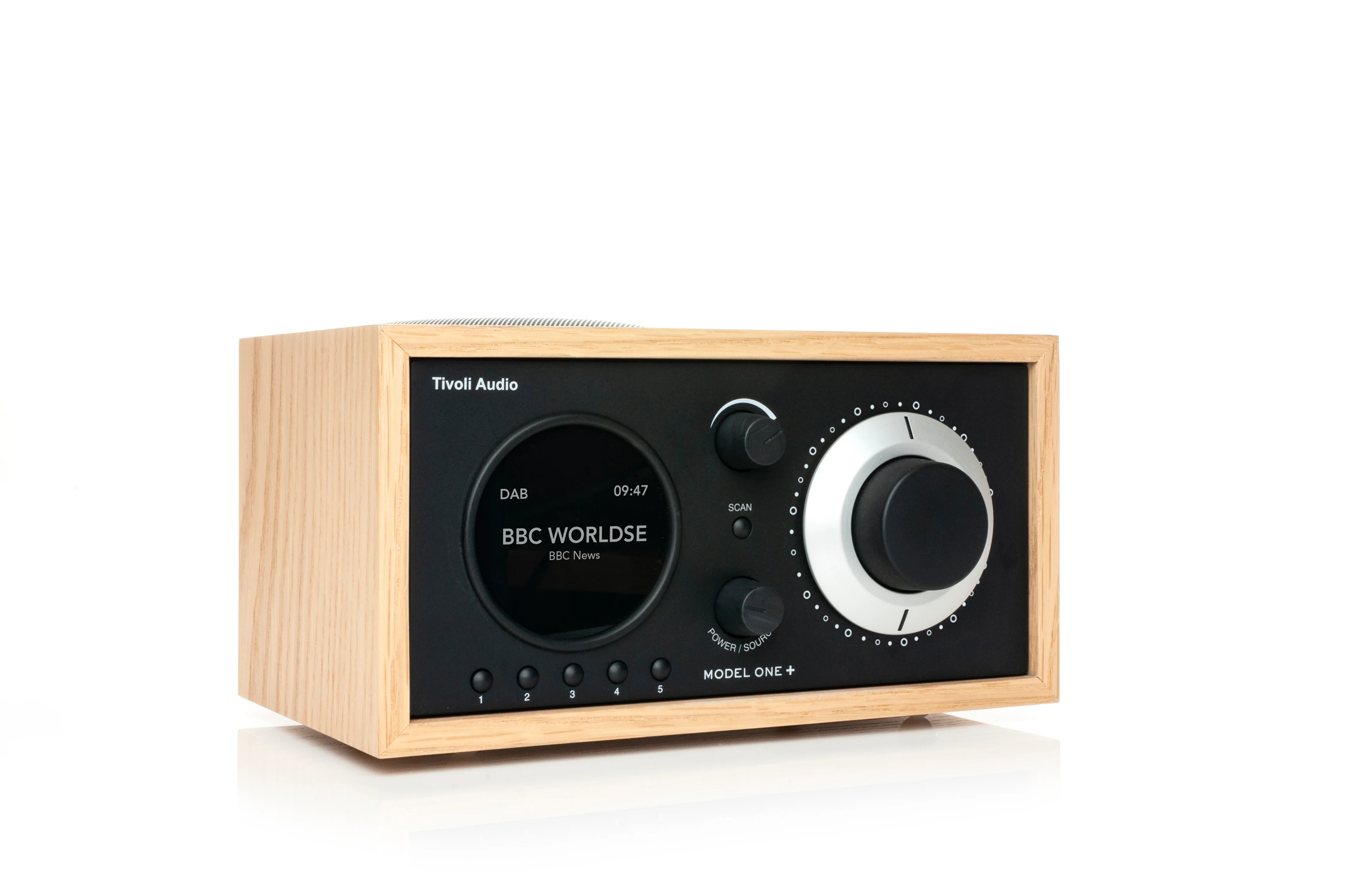 Tivoli Model One+ - Bluetooth - Oak/Black - Image 3