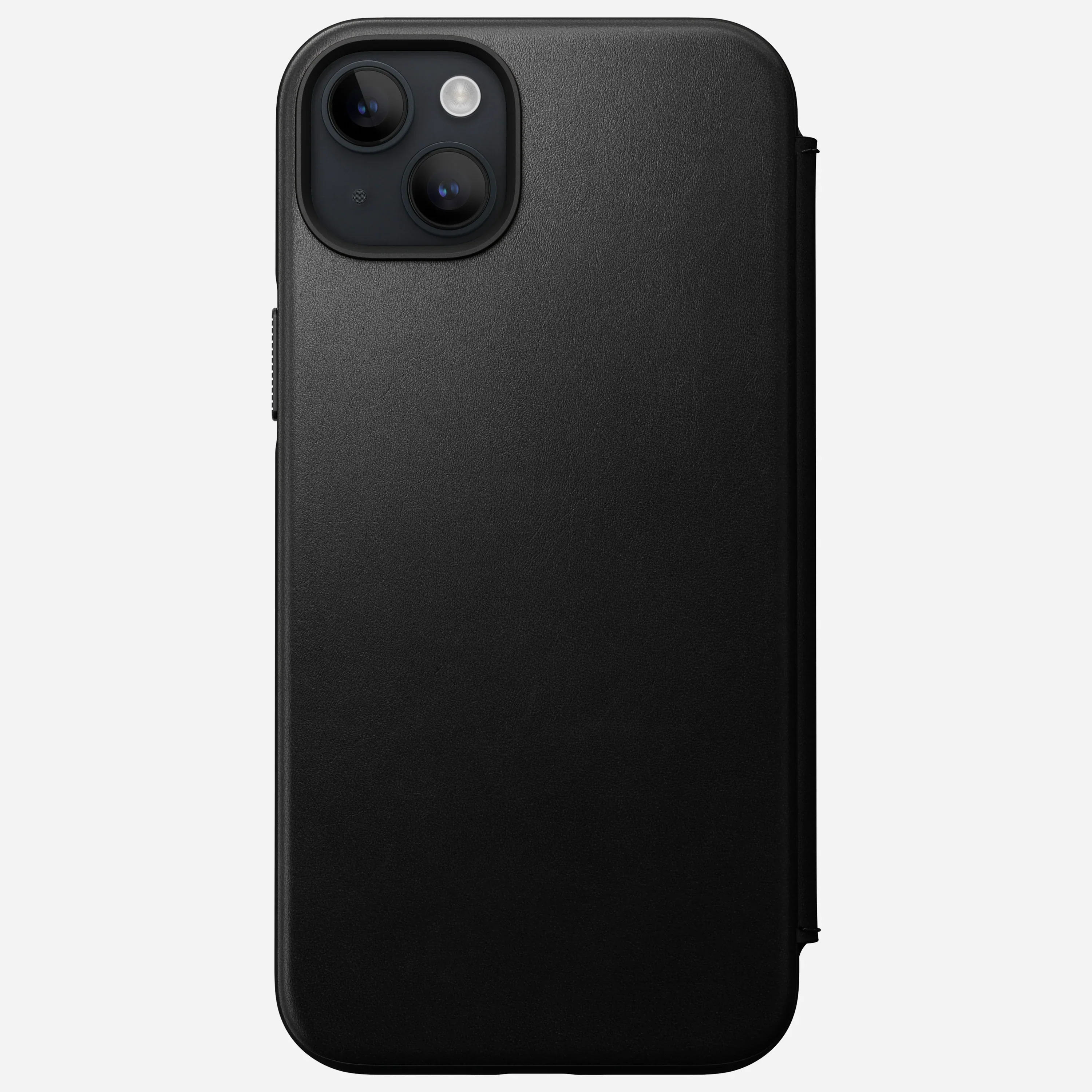 EOL Nomad Modern Leather Folio voor iPhone 14 Plus - Zwart