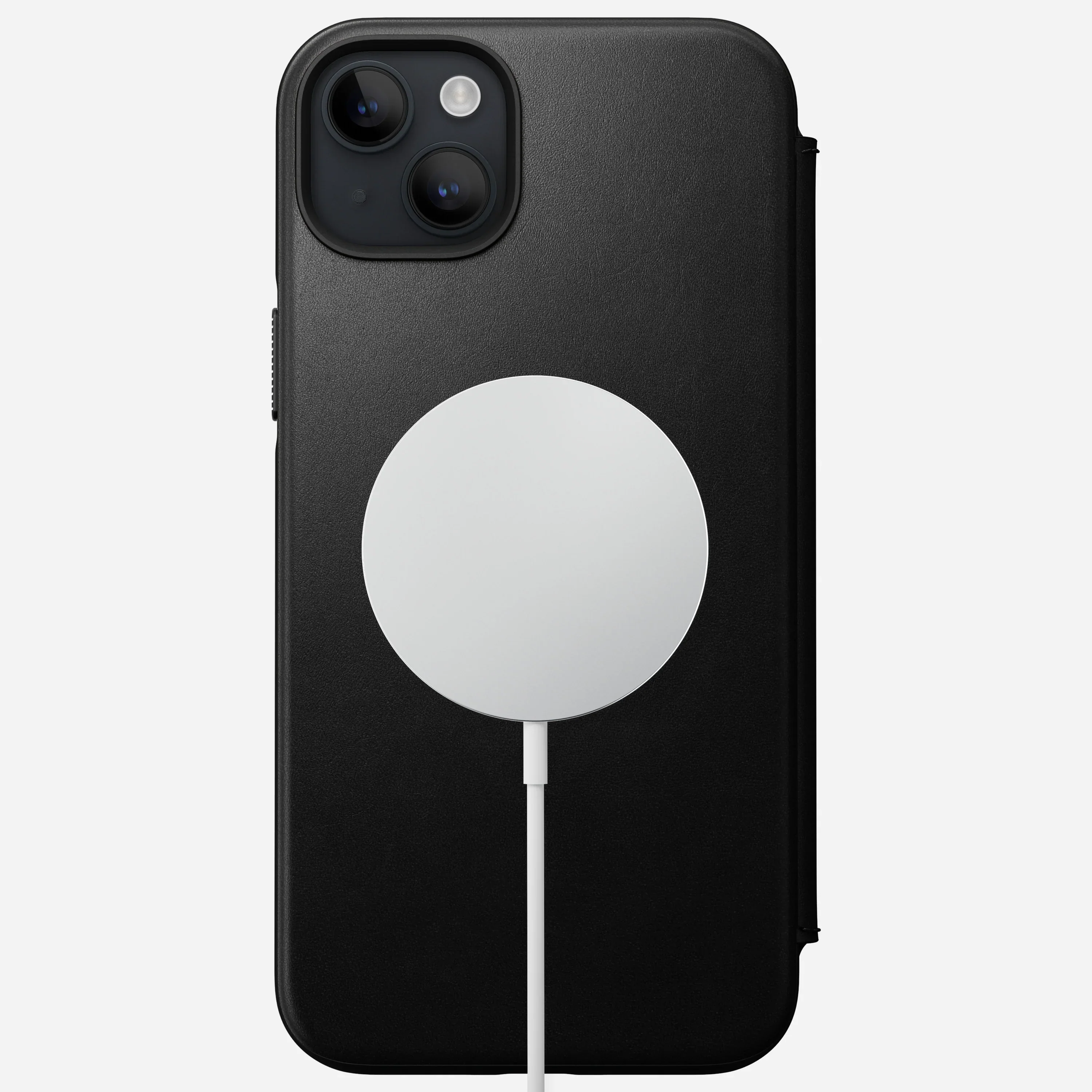 EOL Nomad Modern Leather Folio voor iPhone 14 Plus - Zwart - Image 2