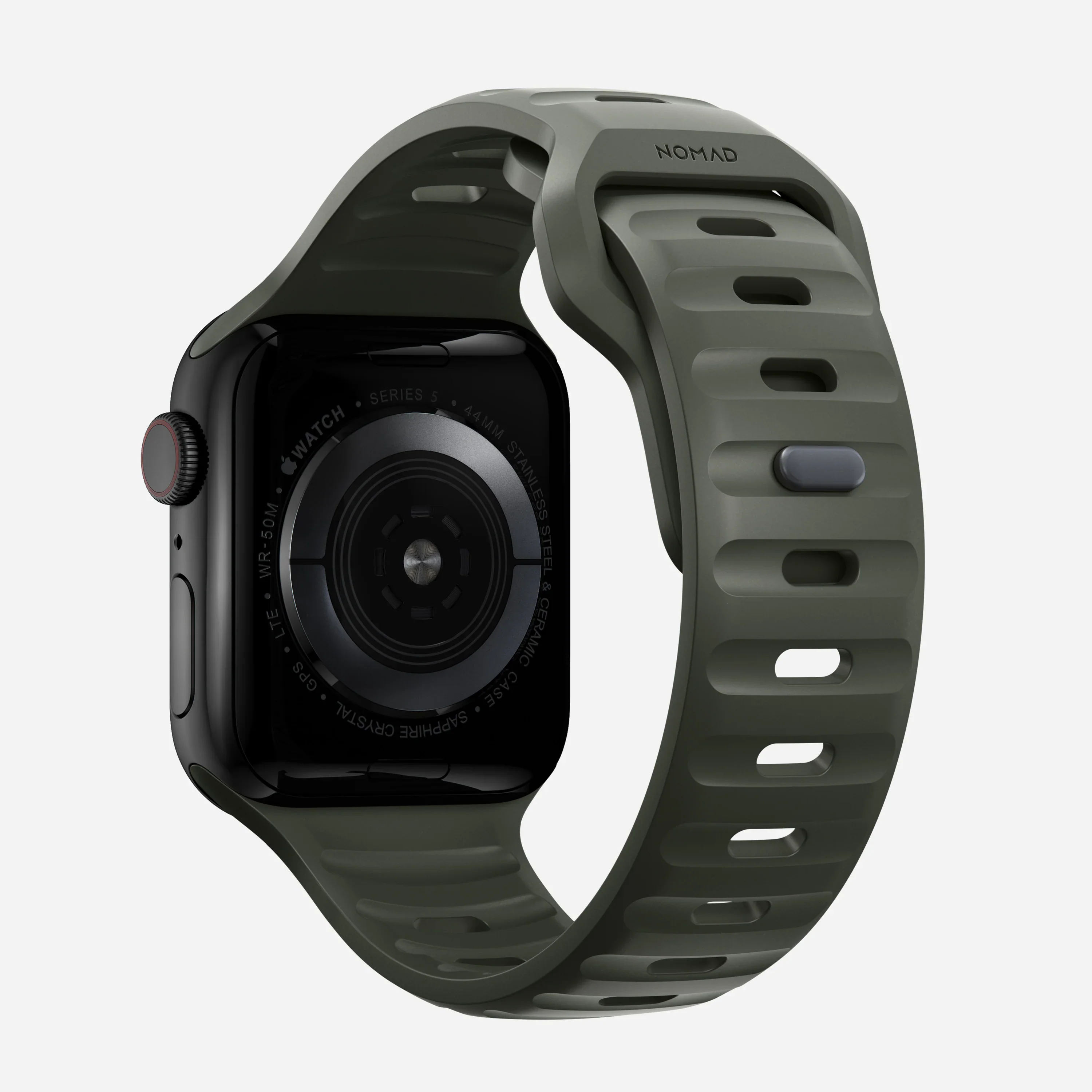 Nomad Sportbandje - 44/45/46/49 mm - Asgroen