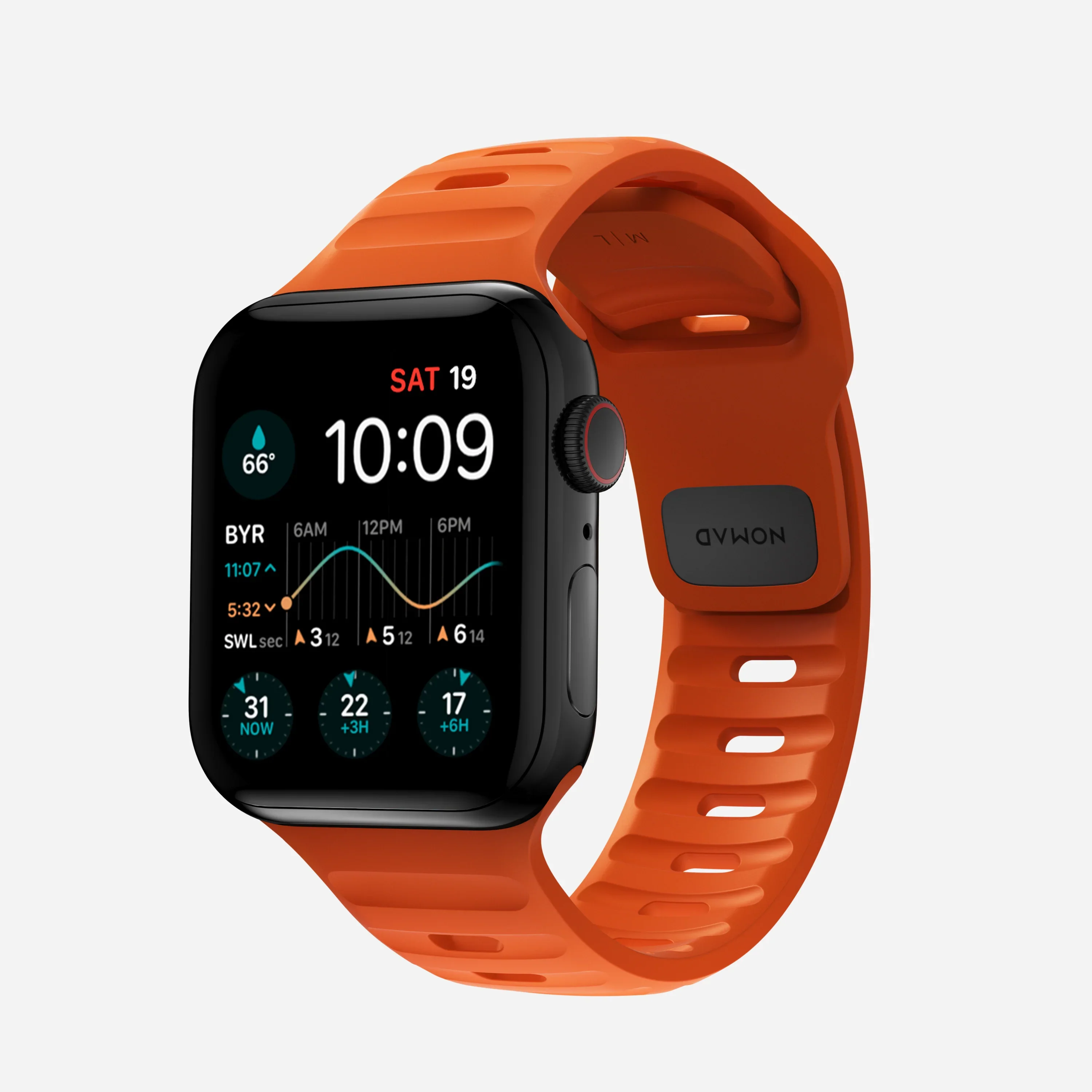 Nomad Sportbandje - 38/40/41/42 mm - Ultra Oranje - Image 2