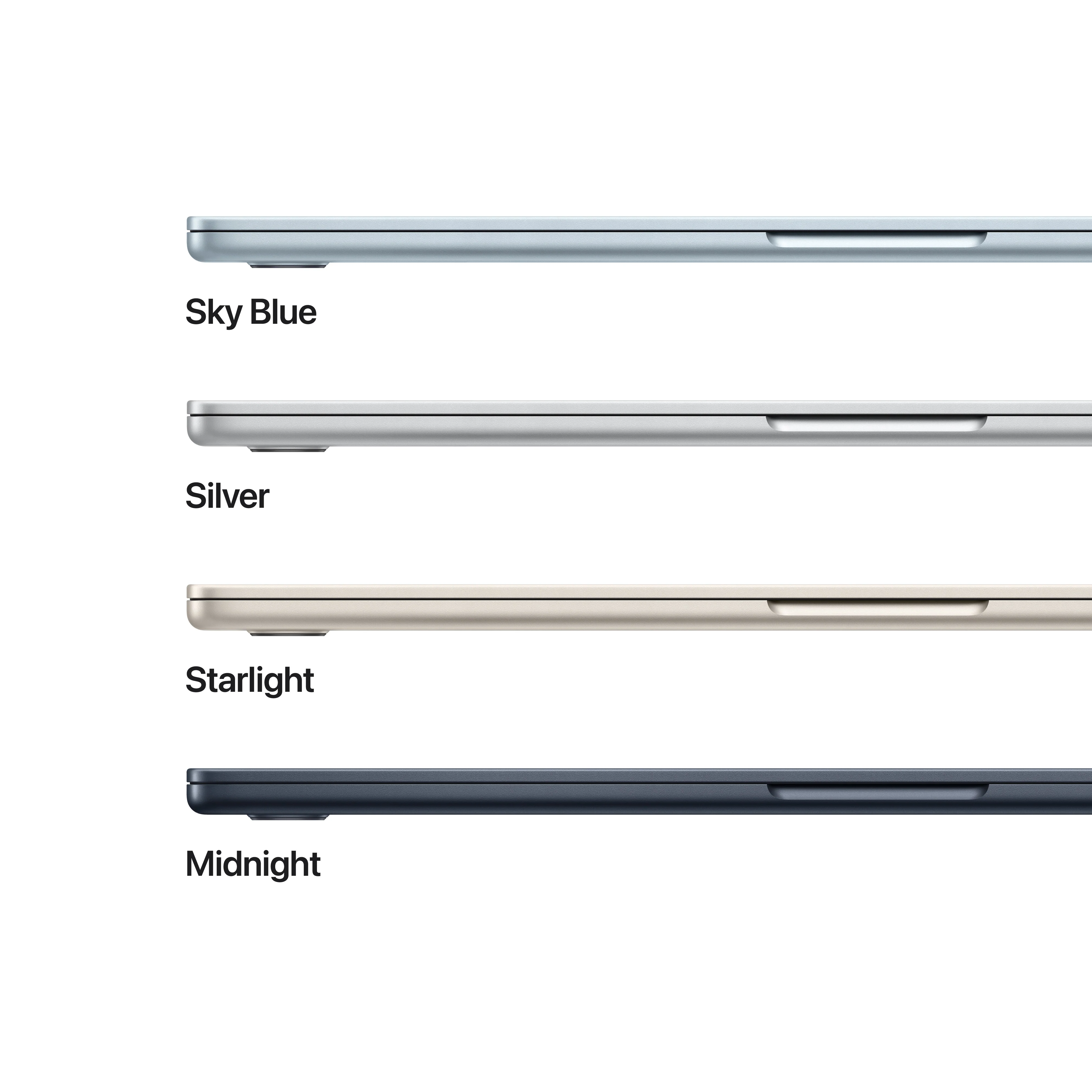 [OPEN BOX] EOL 15-inch MacBook Air: Apple M4-chip met 10‑core CPU en 10‑core GPU, 24 GB, 512 GB - Middernacht (Qwerty NL) - Image 3