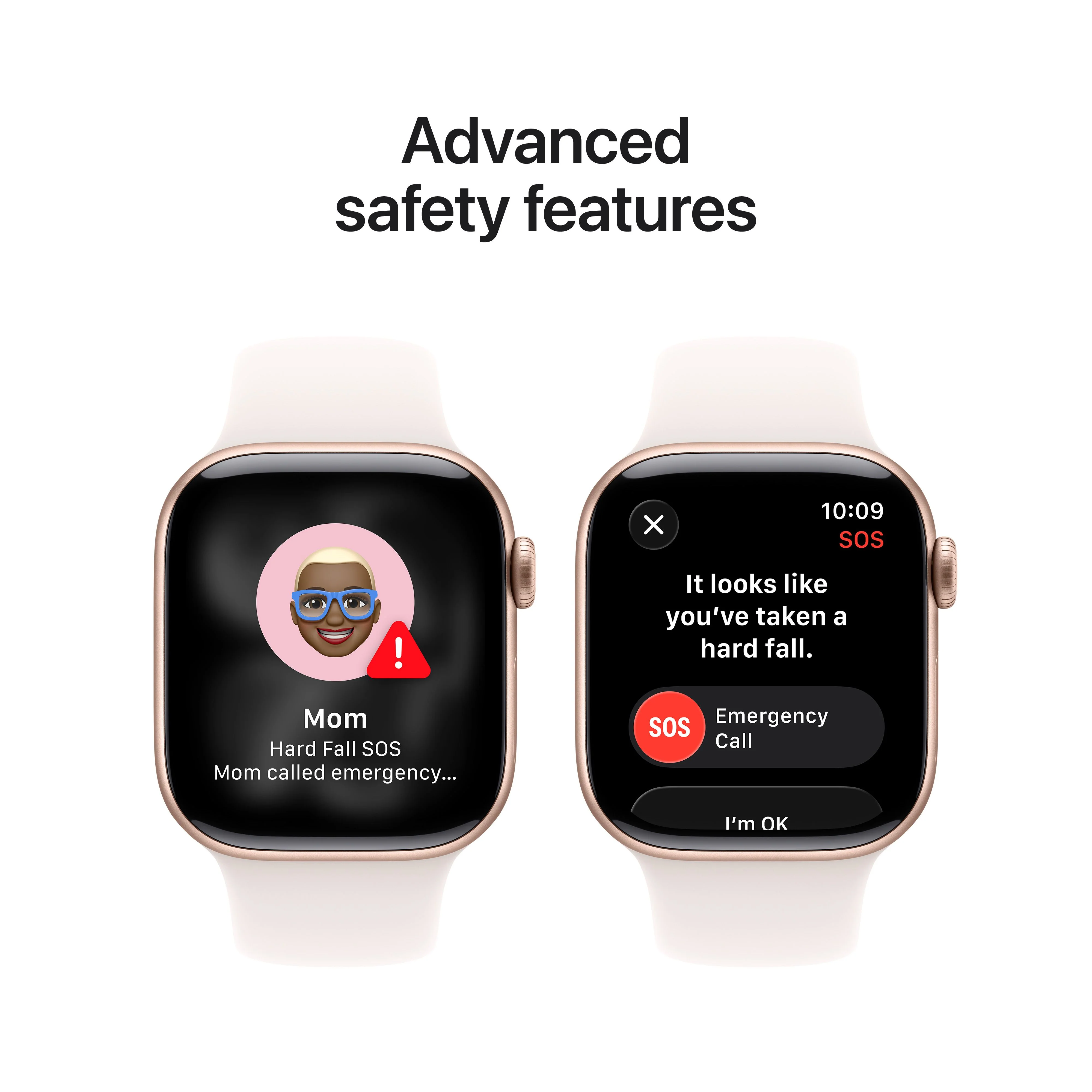 Apple Watch Series 11 (GPS) • 42‑mm kast van roségoudkleurig aluminium • Rosé sportbandje - M/L - Image 6
