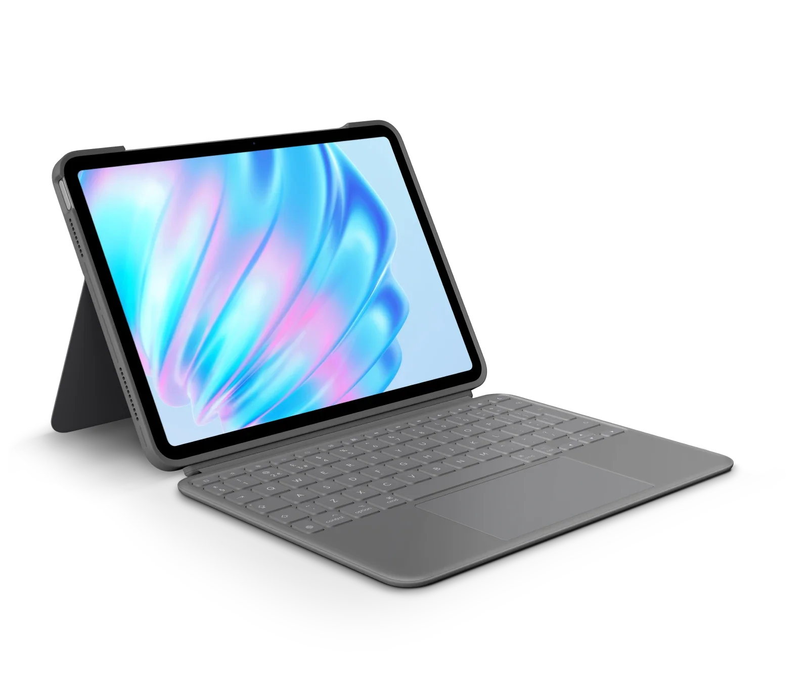 [OPEN BOX] Logitech Combo Touch - Keyboard Case voor 11-inch iPad Air (M4/M3/M2/5e gen.) - UK (Qwerty) - Oxford Grey