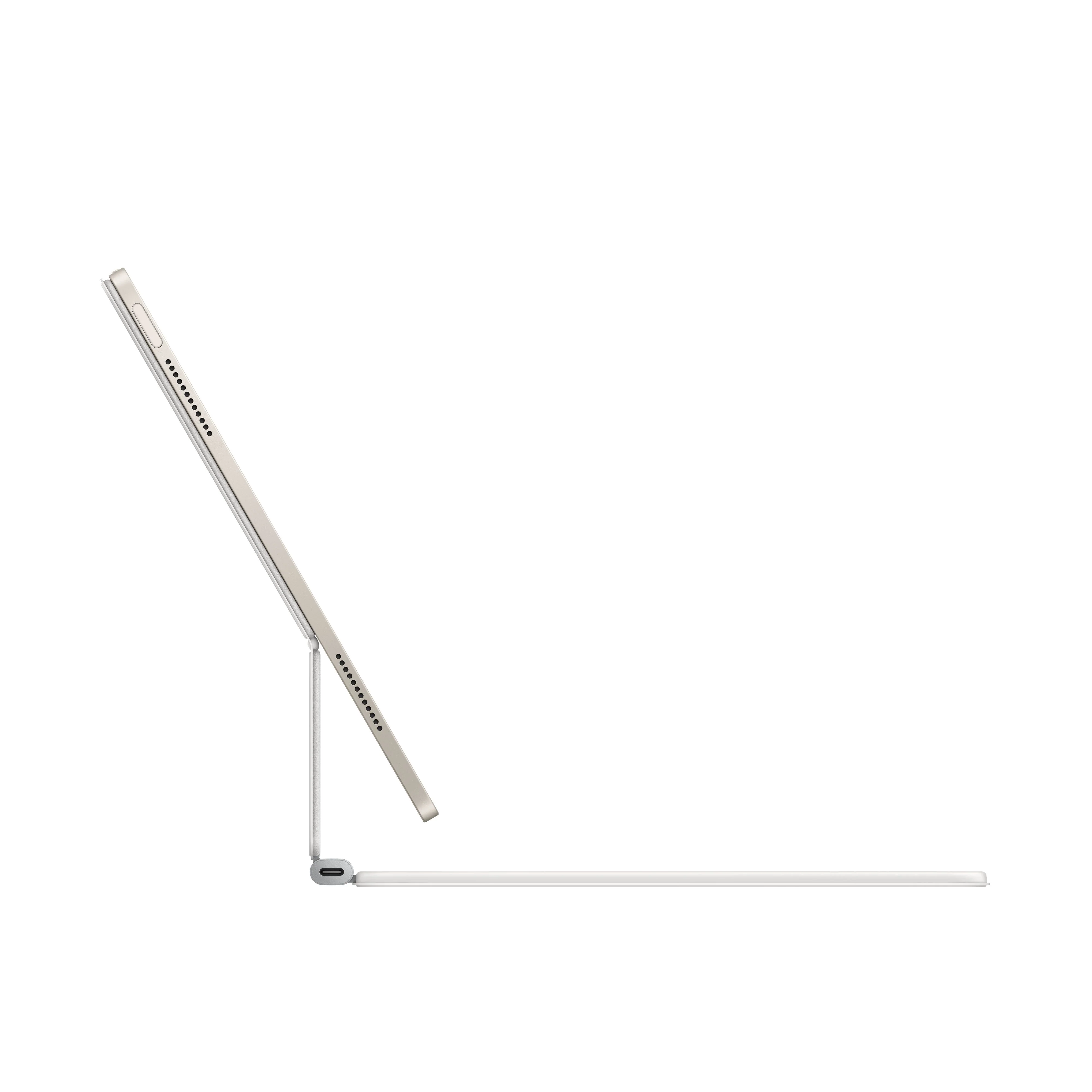 [OPEN BOX] Magic Keyboard voor 13‑inch iPad Air (M3 & M2) - Nederlands - Wit - Image 4