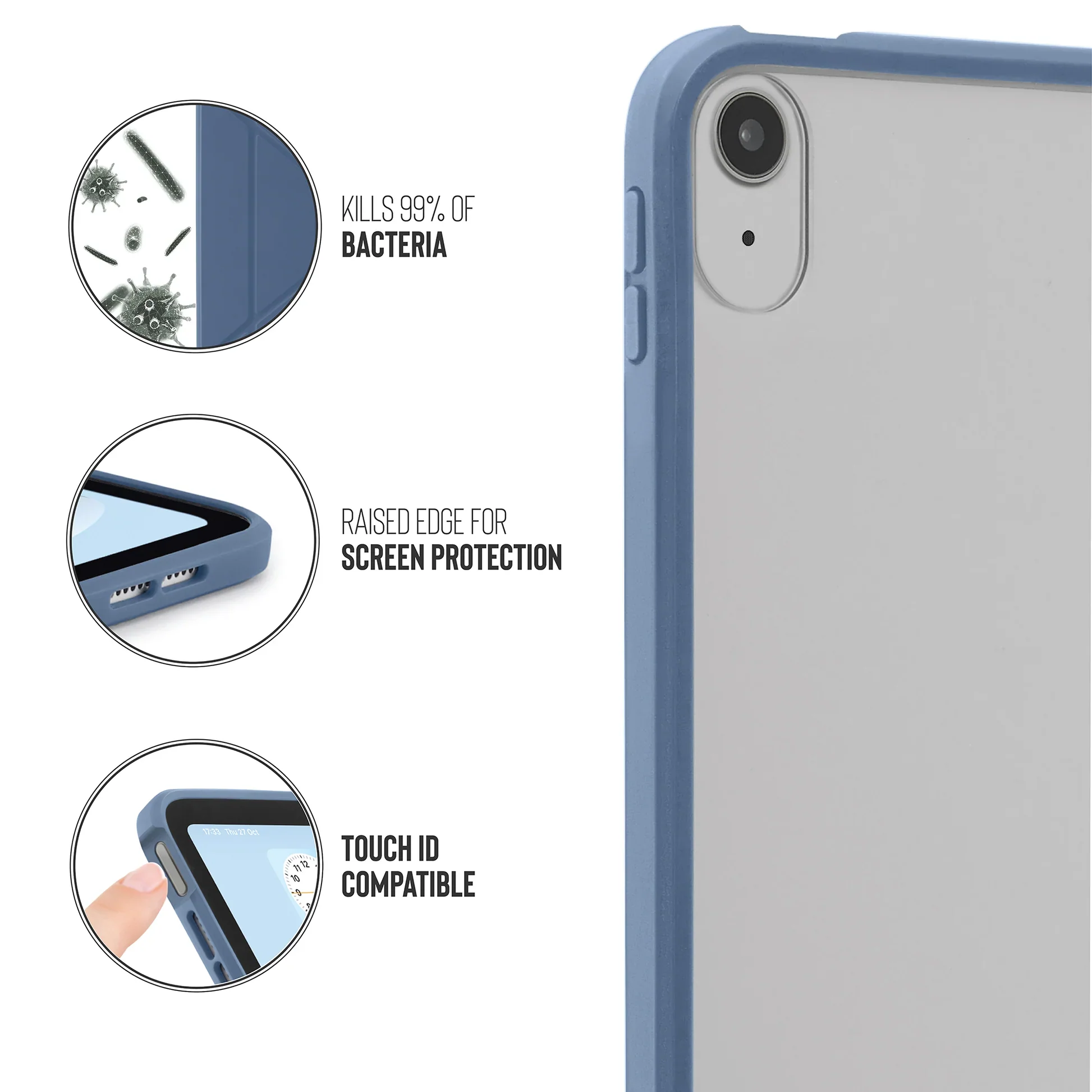 Pipetto Origami Case voor iPad (10e gen./A16) - Marineblauw - Image 4