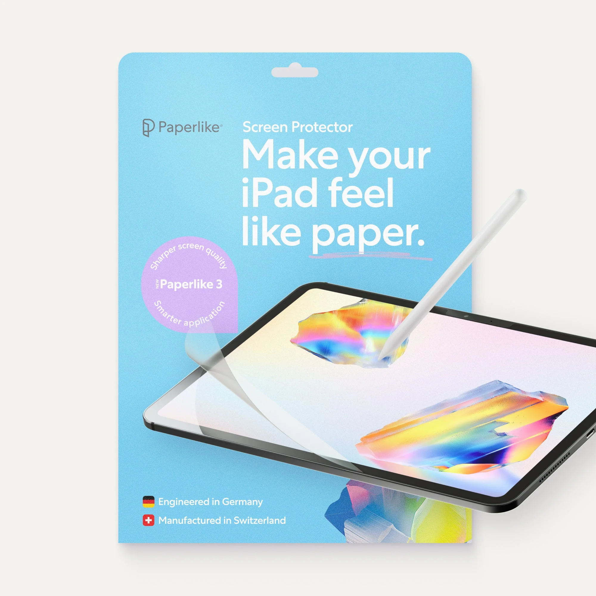 Paperlike 3 | Screenprotector voor 13-inch iPad Pro (M4/M5) & 13-inch iPad Air (M2/M3/M4) - Image 3