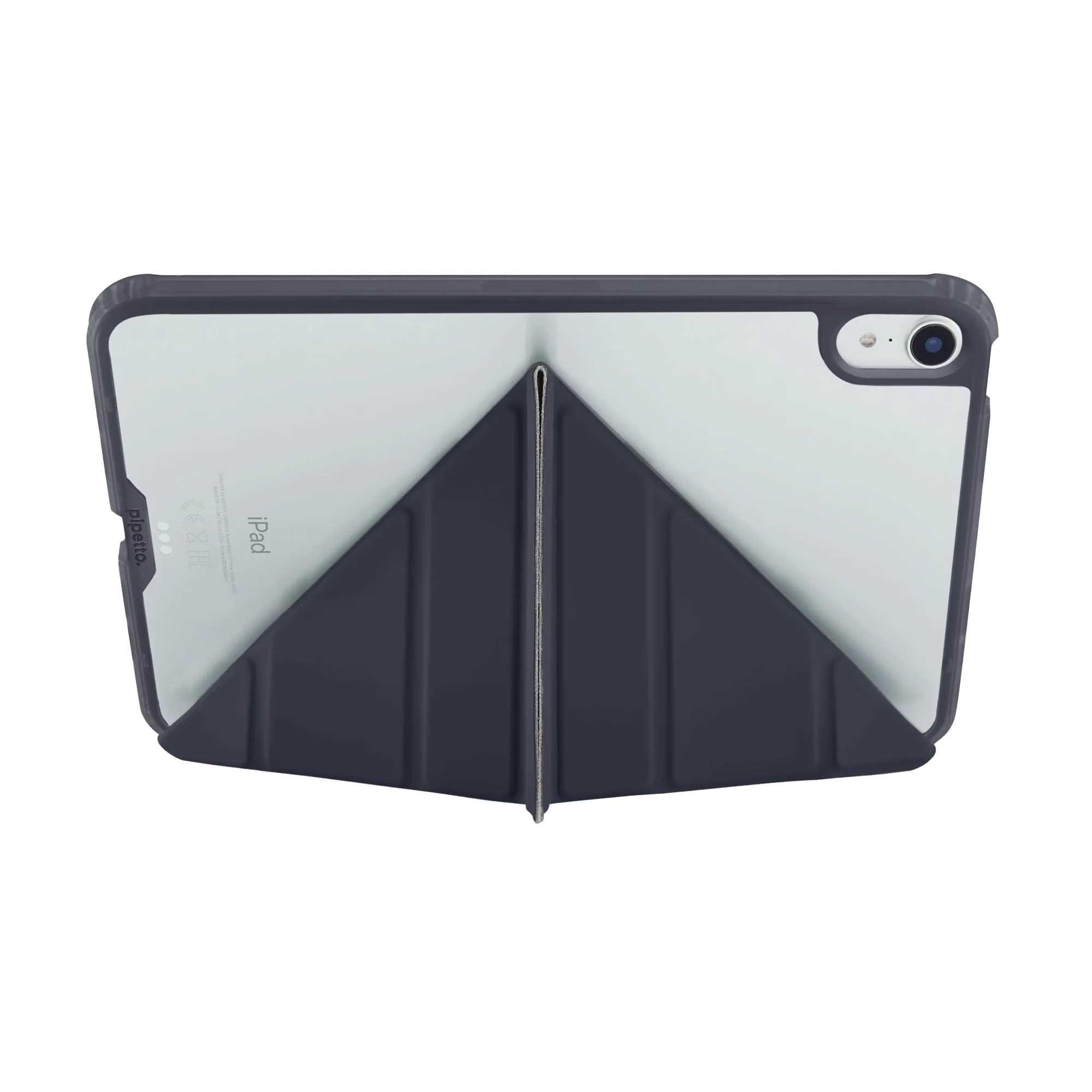 Pipetto Origami Case voor iPad mini 6/7 - Donkerblauw - Image 4