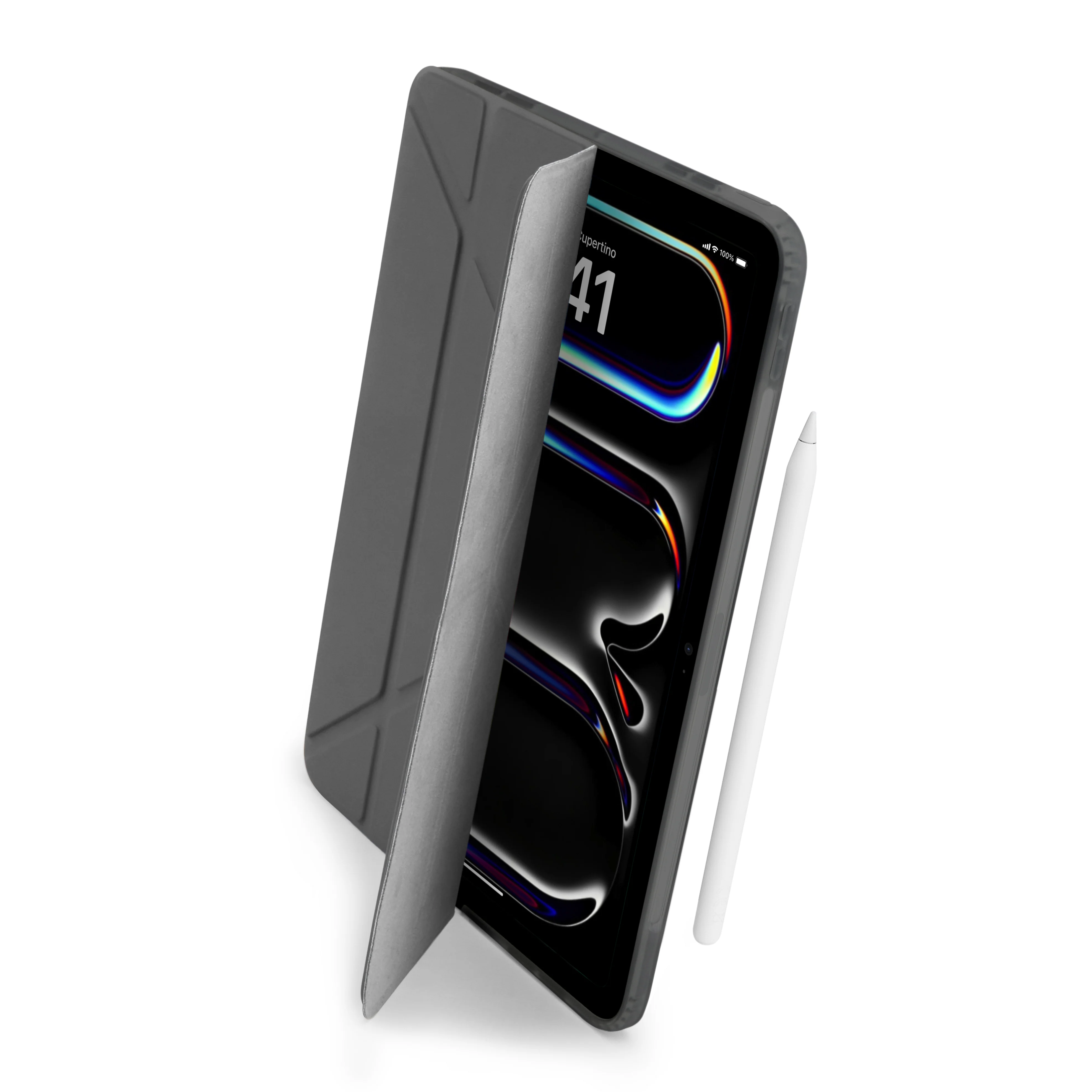EOL Pipetto Origami Case voor 13-inch iPad Pro (M5/M4) - Grijs