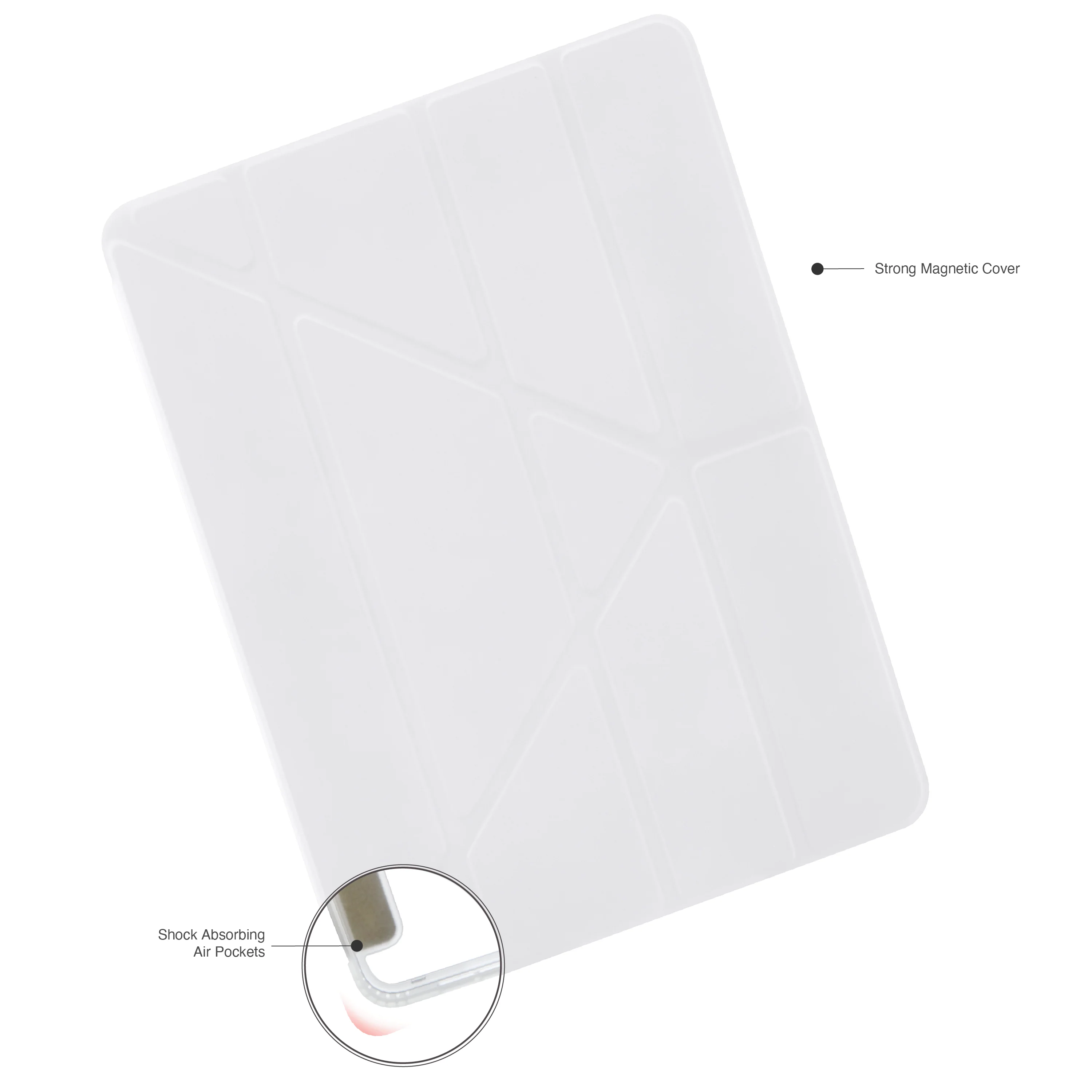 EOL Pipetto Origami Case voor 13-inch iPad Pro (M5/M4) - Wit - Image 4