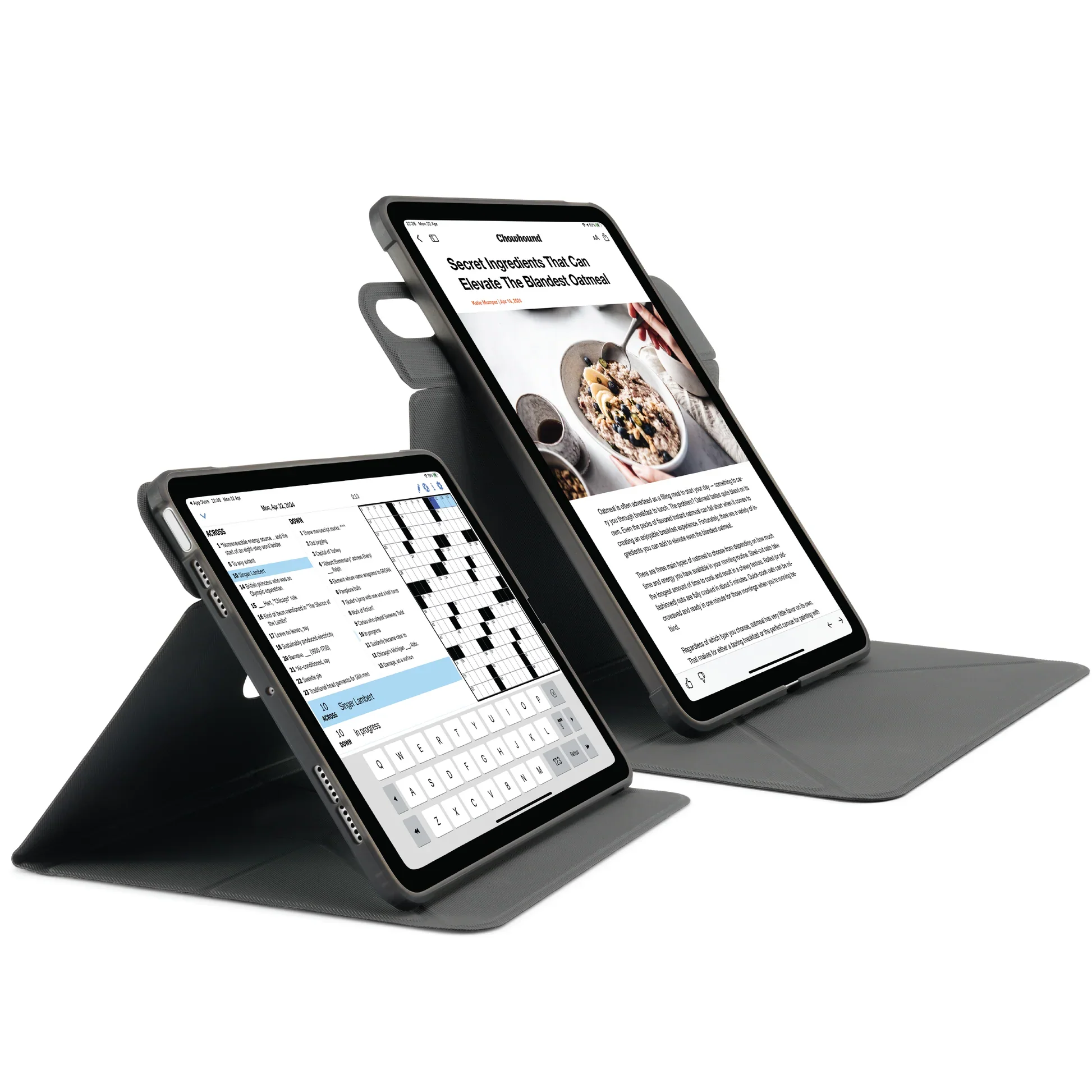 Pipetto Origami Stand Case voor iPad (A16/10e gen.) - Zwart - Image 4