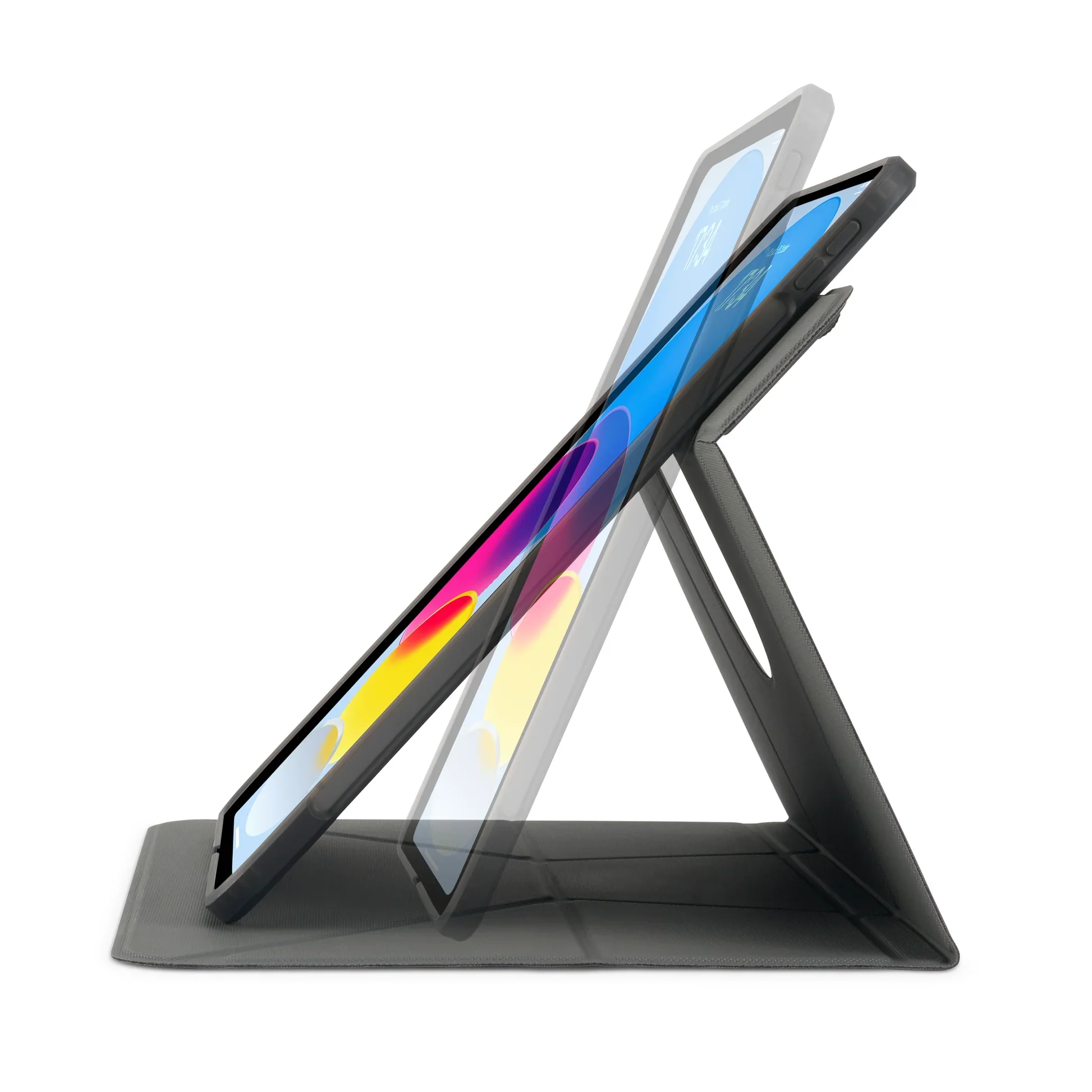 Pipetto Origami Stand Case voor iPad Air 11-inch (M4/M3/M2) / iPad Air 10,9-inch (2022/2020) - Zwart - Image 7