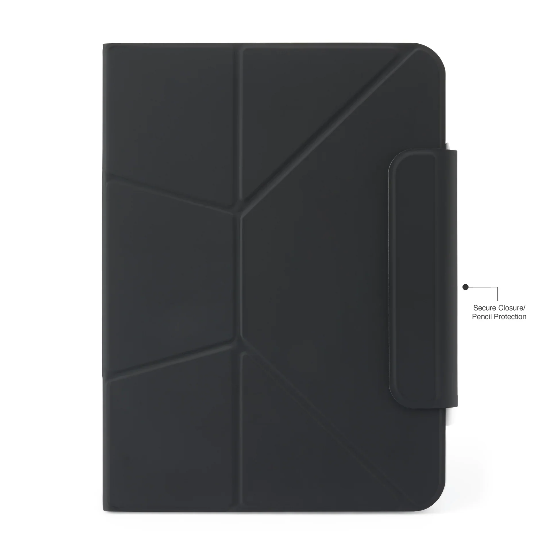 Pipetto Origami Stand Case voor iPad Air 11-inch (M4/M3/M2) / iPad Air 10,9-inch (2022/2020) - Zwart - Image 9
