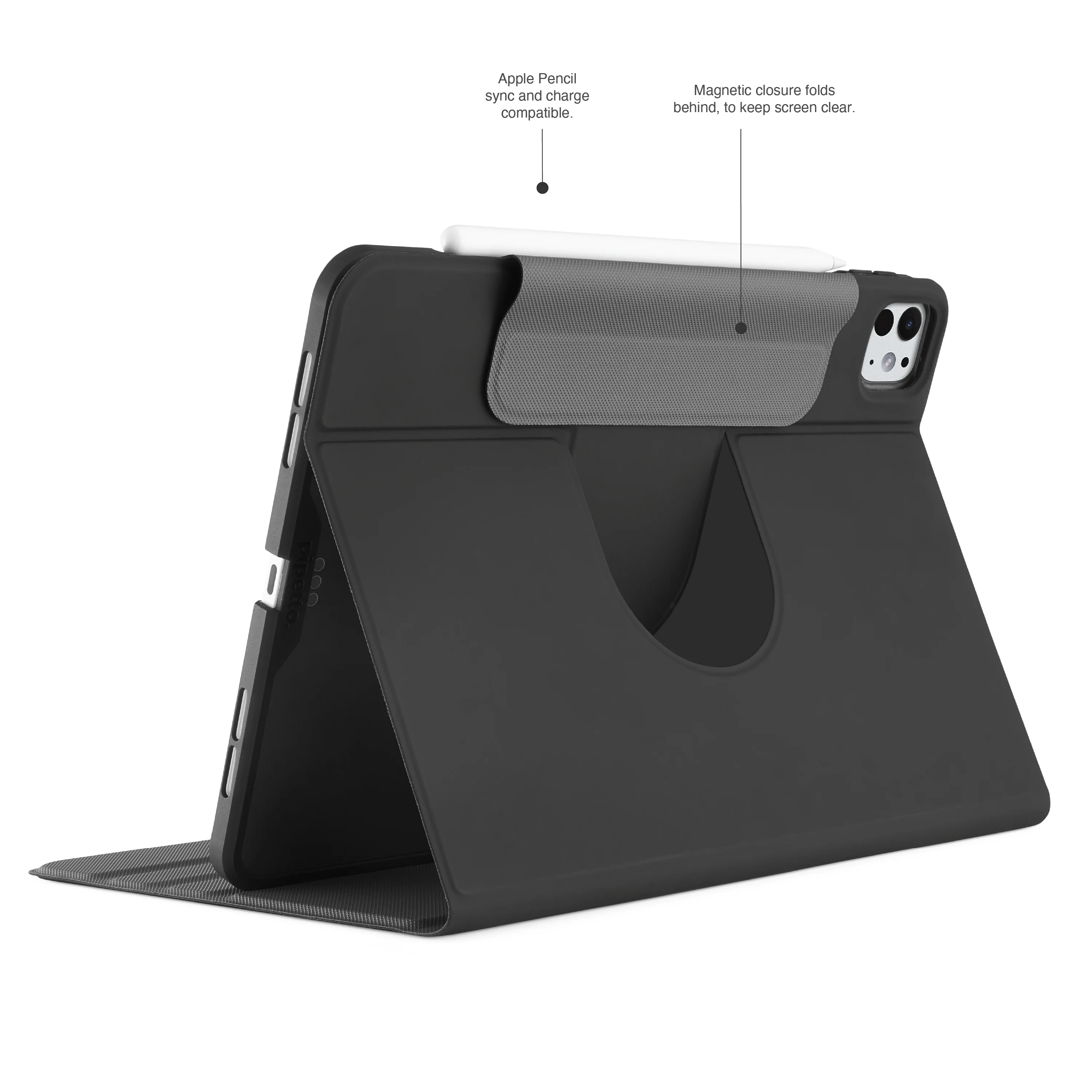 Pipetto Rotating Folio Case voor 13-inch iPad Pro (M5/M4) - Zwart - Image 3