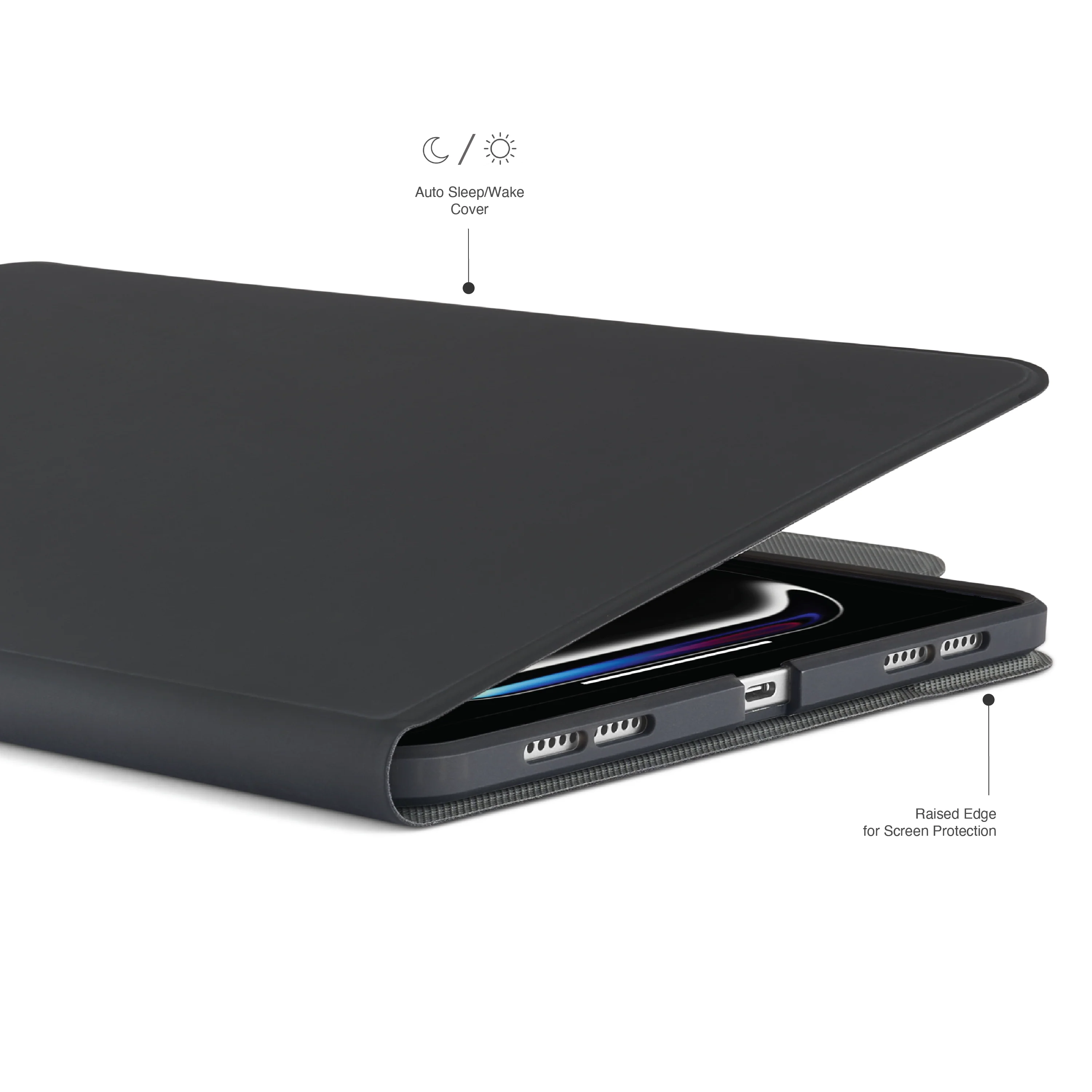 Pipetto Rotating Folio Case voor 13-inch iPad Pro (M5/M4) - Zwart - Image 4