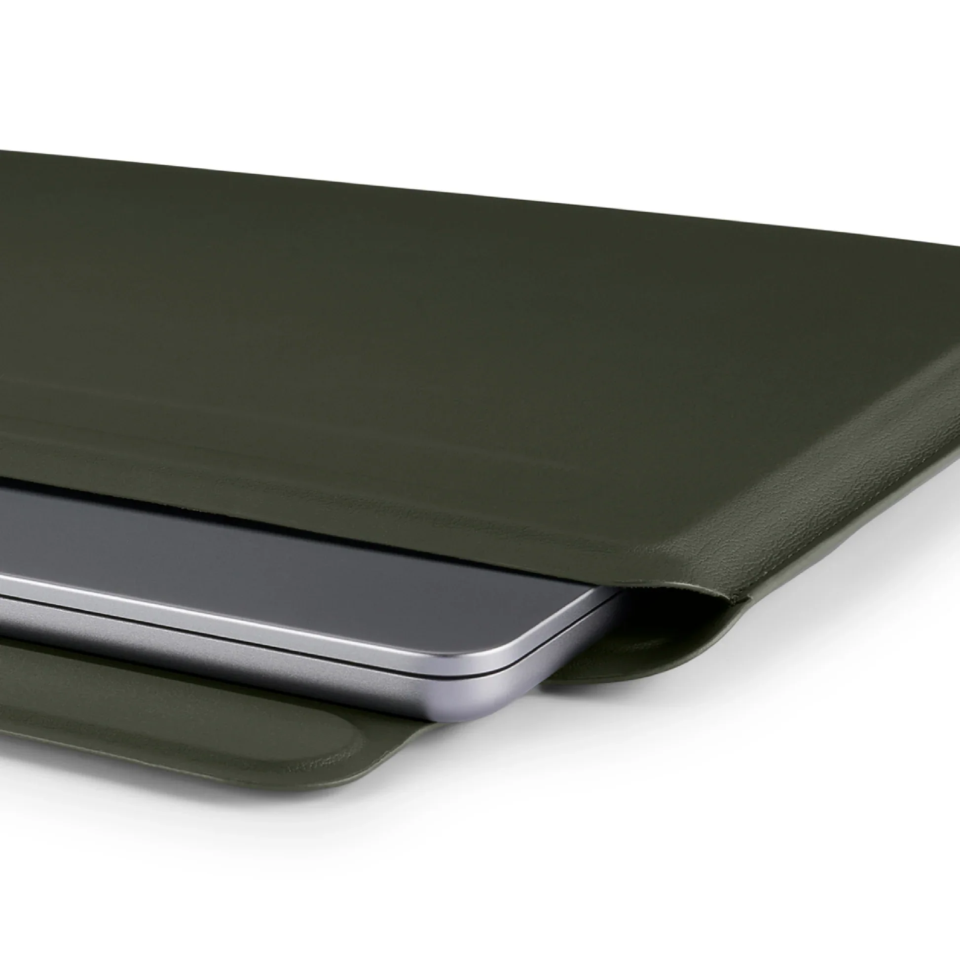 Pipetto Ultra Slim Sleeve voor MacBook 13/14-inch - Donkergroen - Image 4