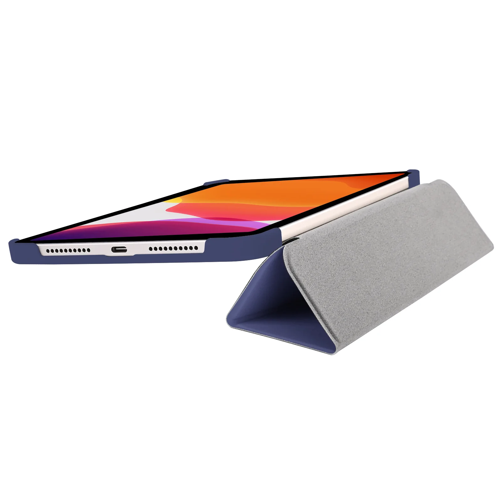 Pomologic BookCase voor iPad Mini (6e & 7e gen.) - Marineblauw - Image 4
